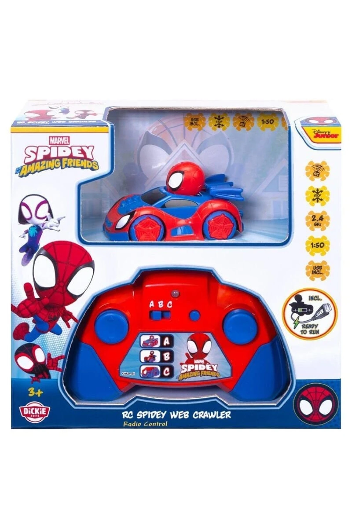 203222007 RC SPİN TECHNO-RACER 1 50