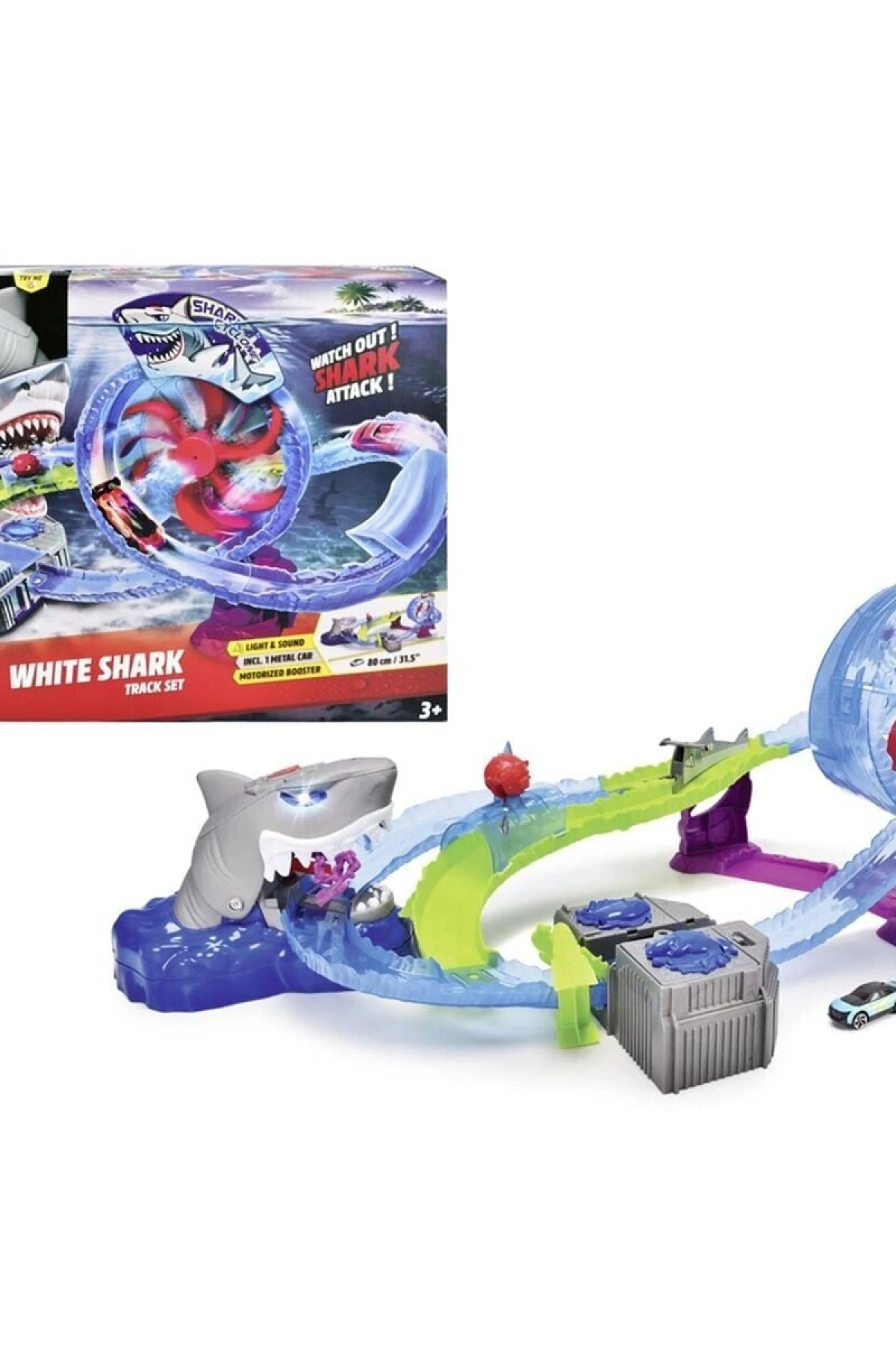 203338002 White Shark Track Set