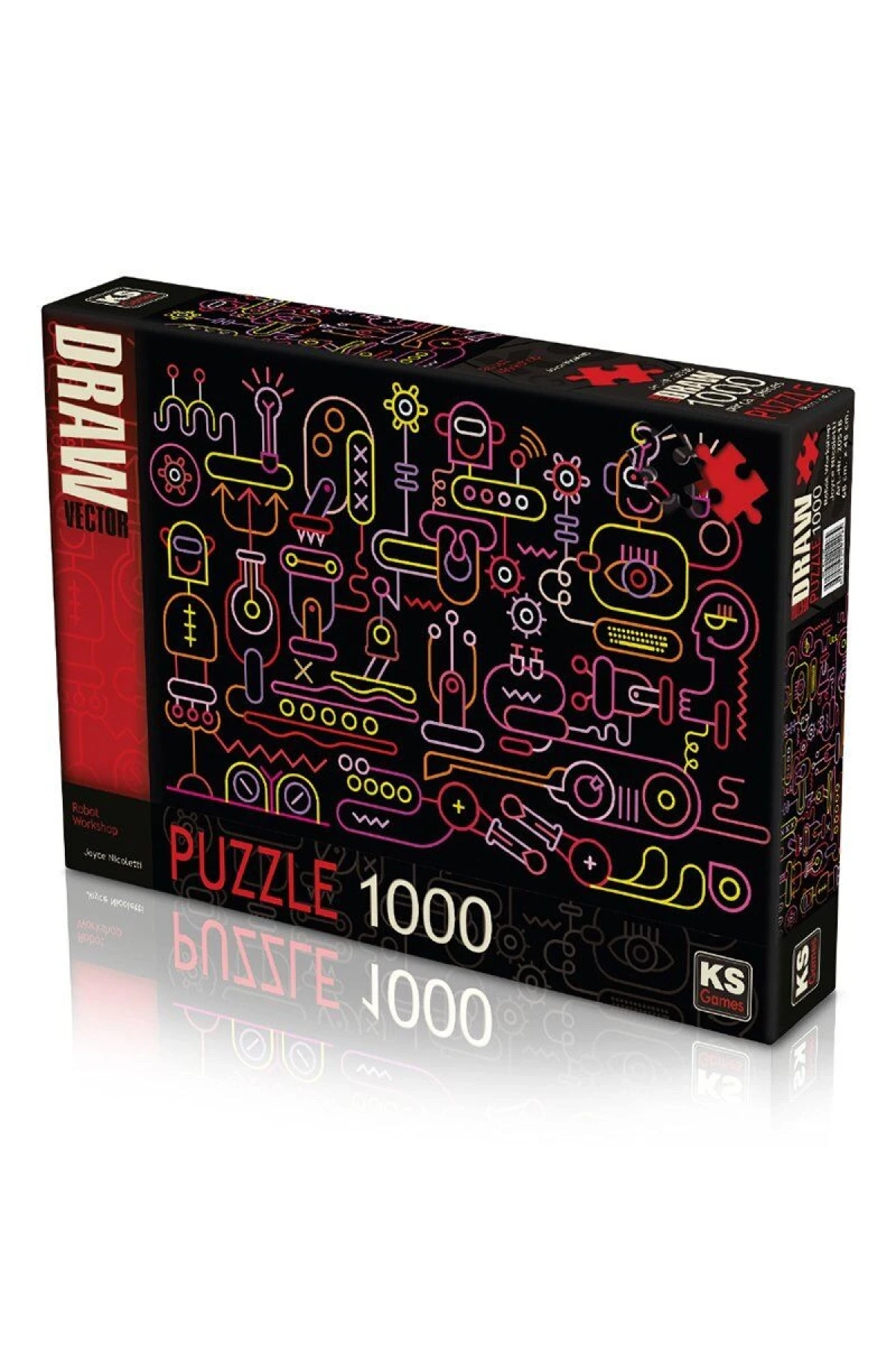 20518 Robot Atölyesi 1000 Parça Puzzle -KS Puzzle