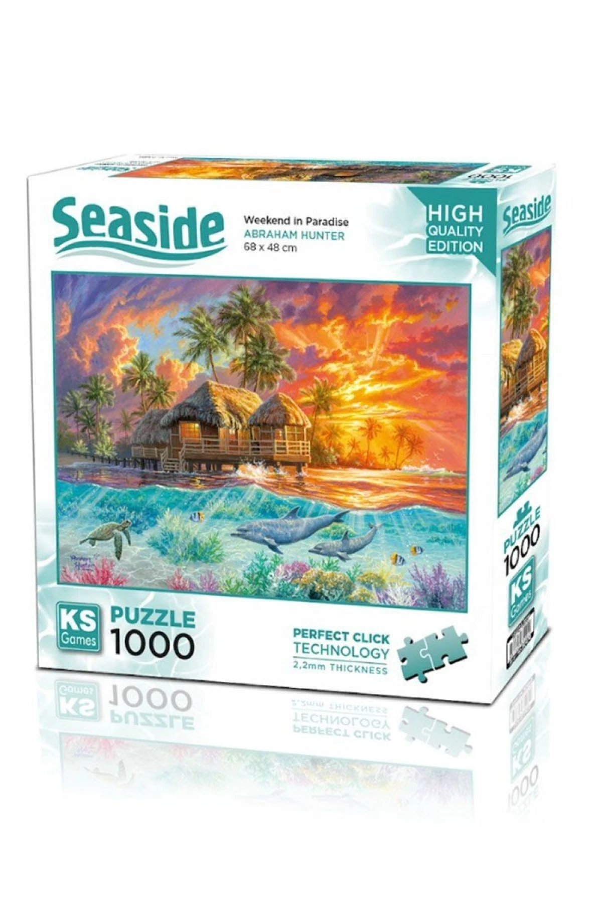 20670 Cennette Haftasonu 1000 Parça Puzzle -KS Puzzle