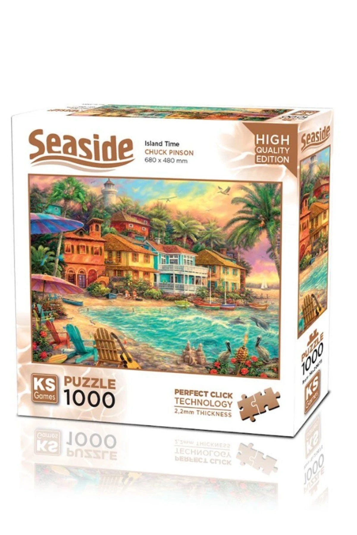 20673 Ada Zamanı 1000 Parça Puzzle -KS Puzzle