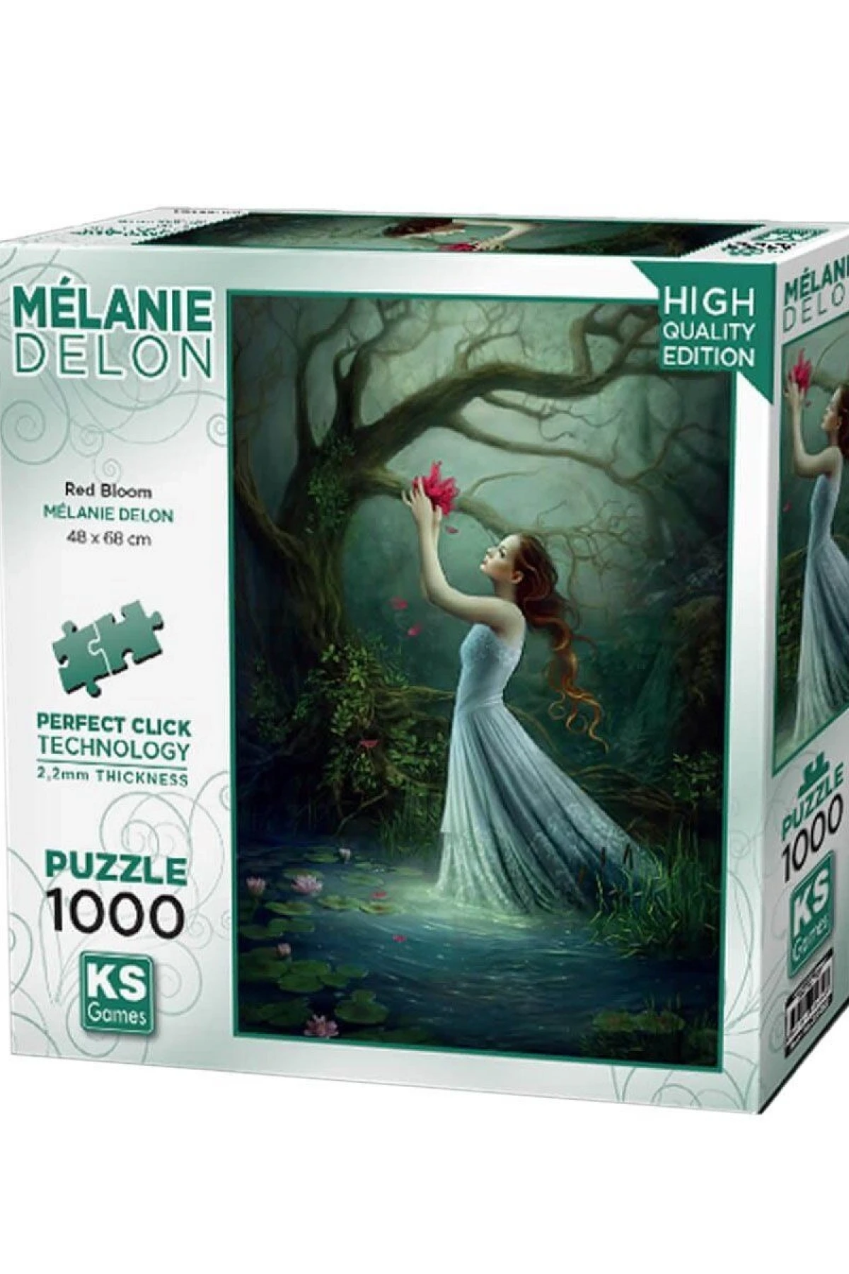 20682 Red Bloom 1000 Parça Puzzle -KS Puzzle