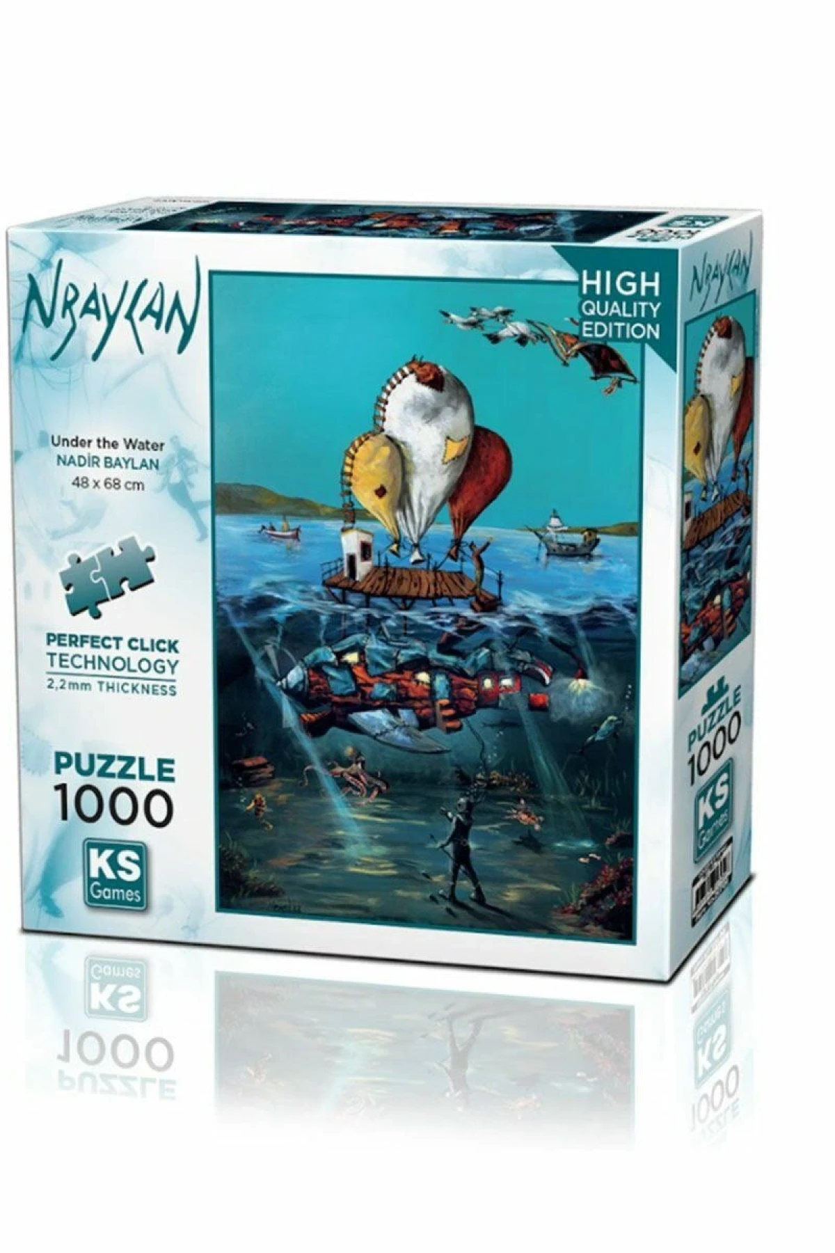 20709 Under The Water 1000 Parça Puzzle -KS Puzzle