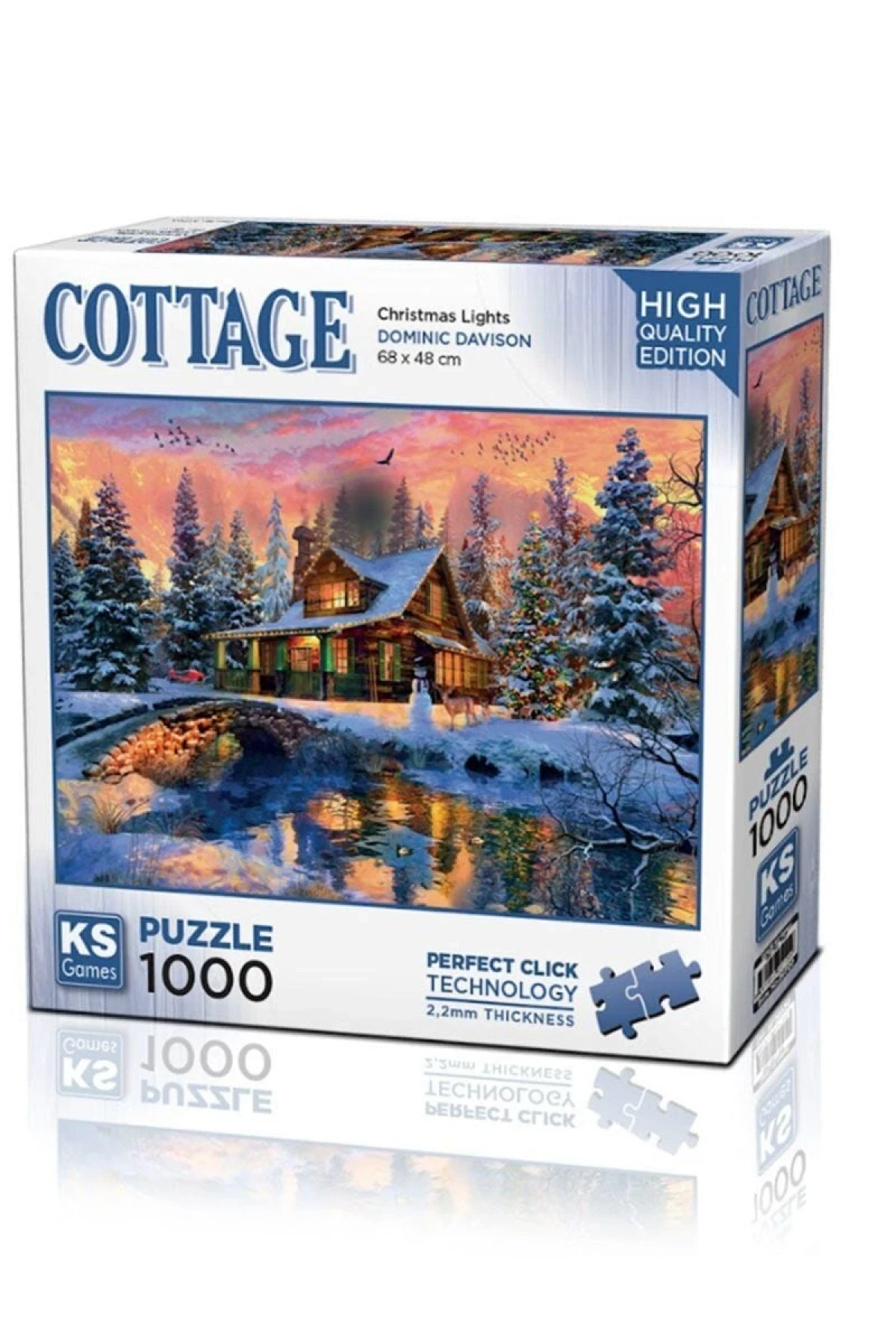 20720 Christmas Lights 1000 Parça Puzzle -KS Puzzle