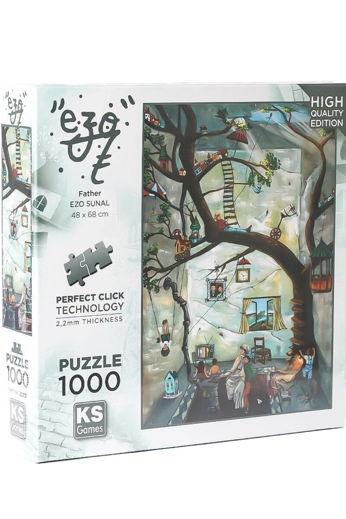 20731 Father-Ezo Sunal 1000 Parça Puzzle -KS Puzzle