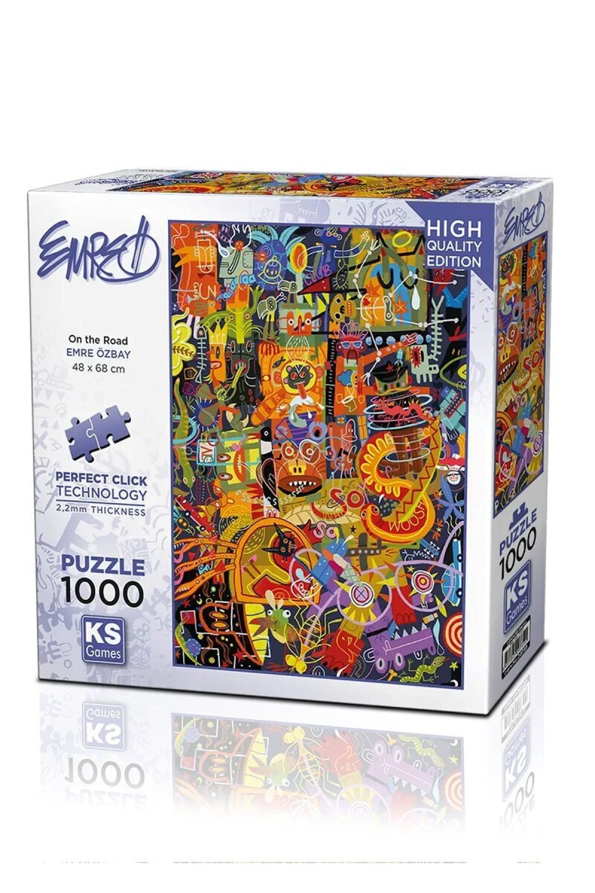 20739 PUZZLE 1000 ON THE ROAD