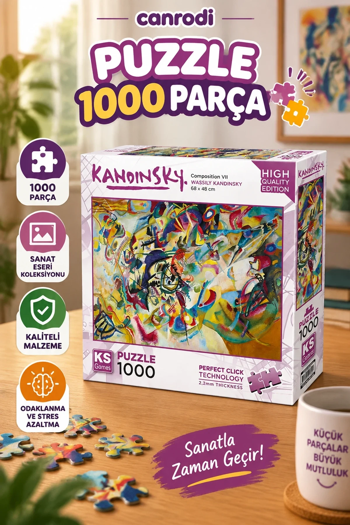 20742 PUZZLE 1000 COMPOSİTİON VI