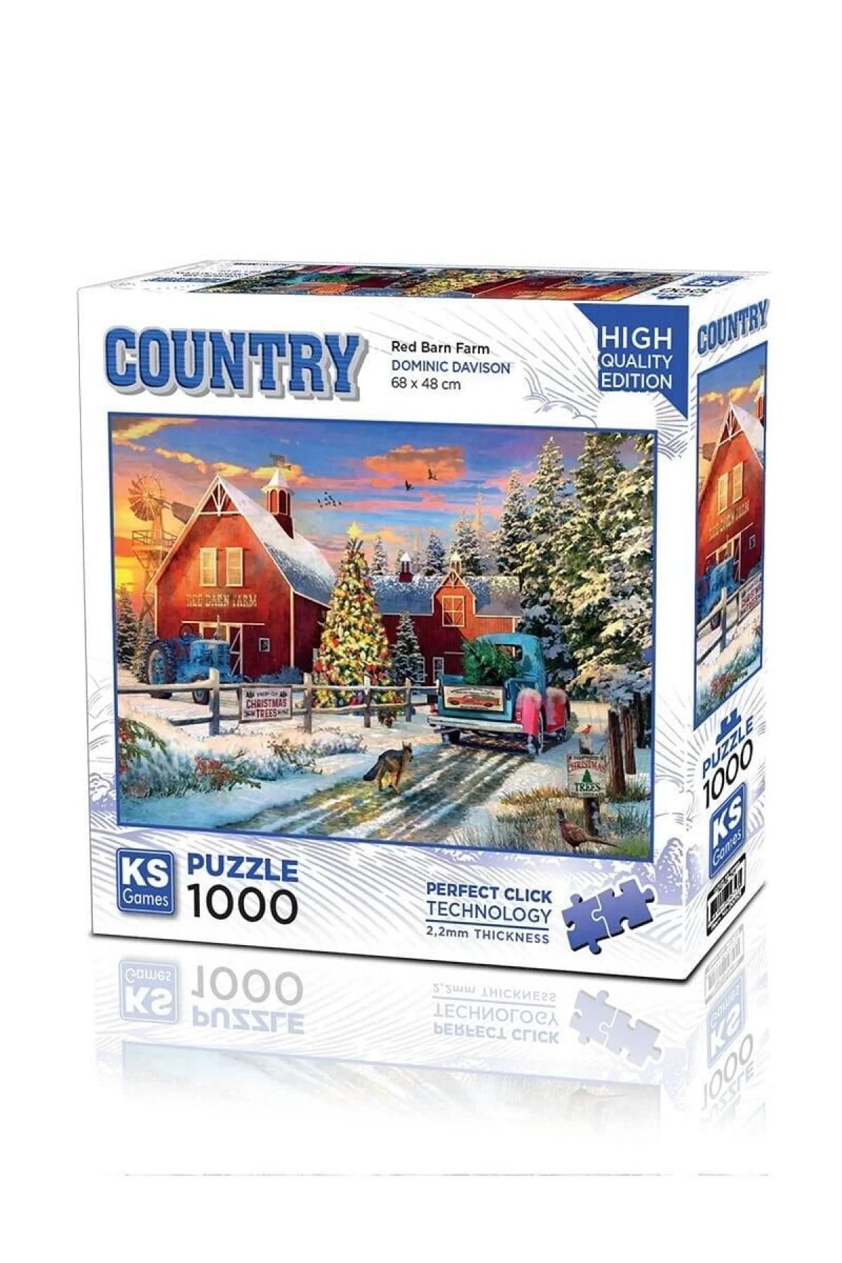 20753 PUZZLE 1000 Red Barn Farm