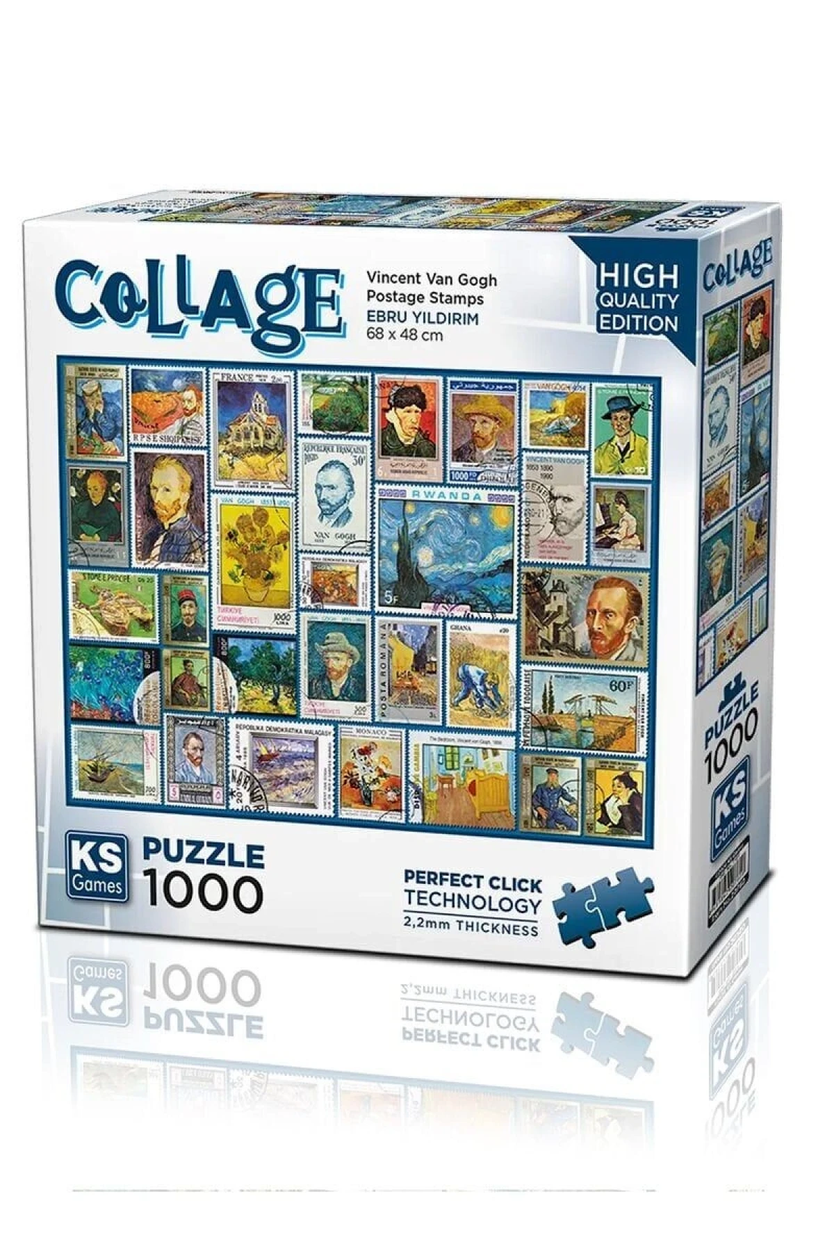20760 PUZZLE 1000 PULLAR POSTAGE STAMPS