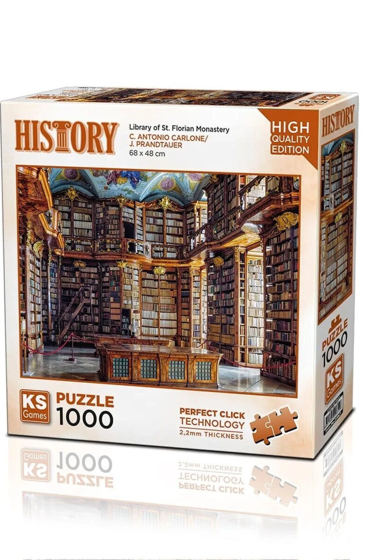 20801 PUZZLE 1000 LİBRARY OF ST.FLORİAN MONASTERY