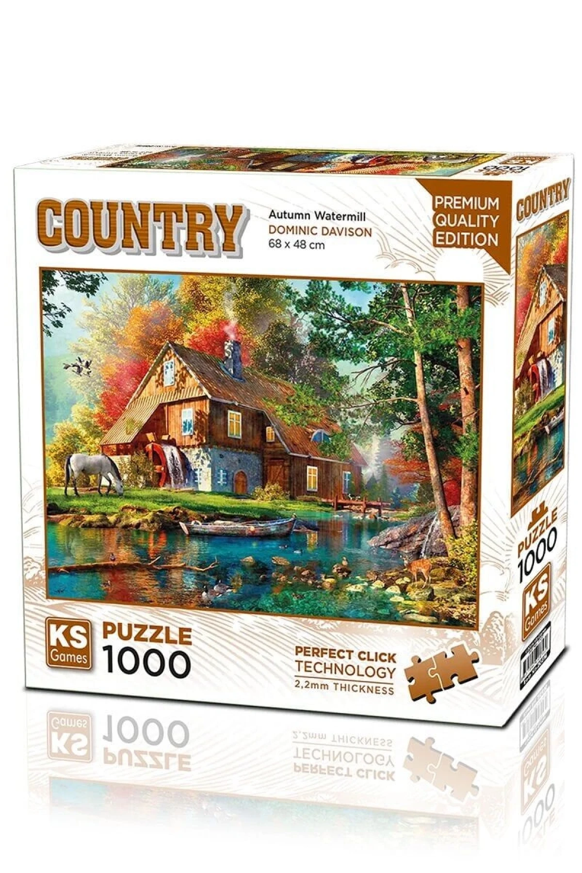 20816 PUZZLE 1000 Autumn Watermill