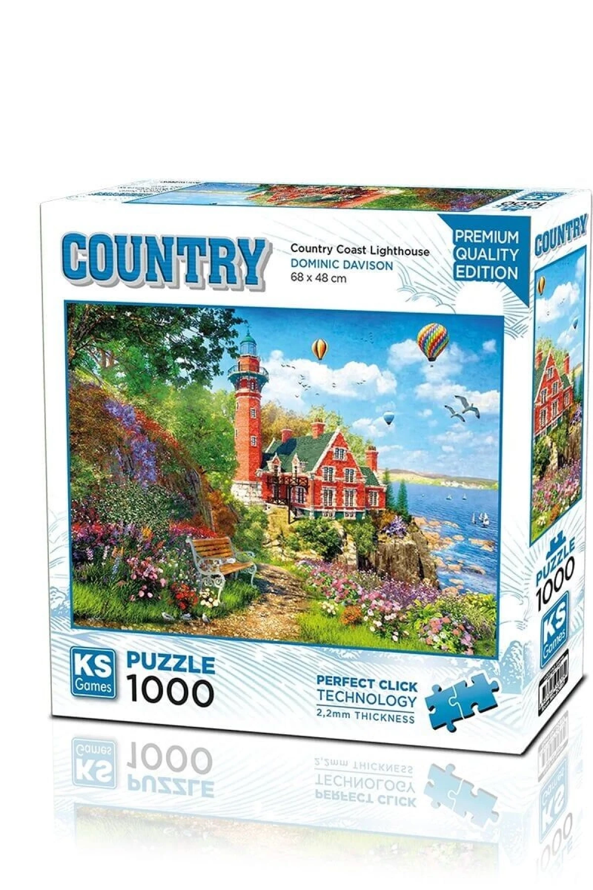 20817 PUZZLE 1000 Country Coast Lighthouse