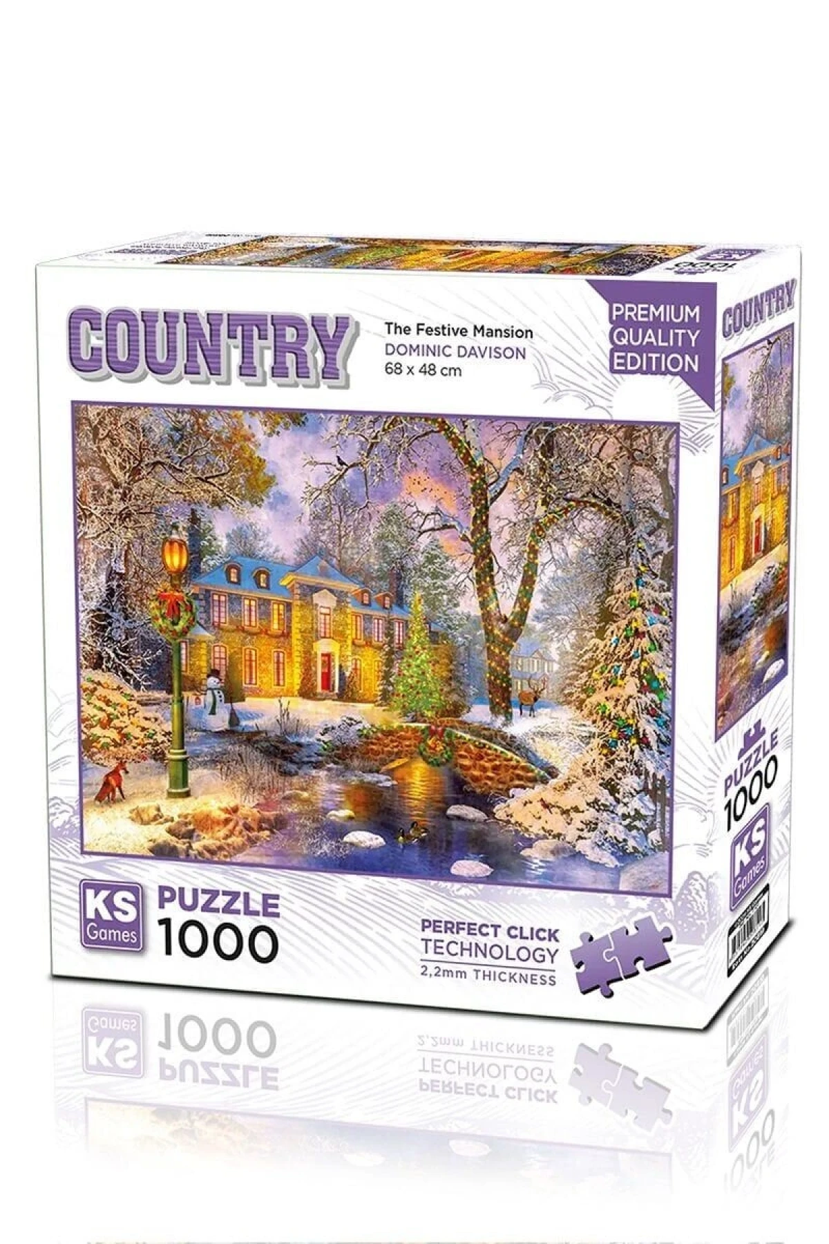 20819 PUZZLE 1000 The Festive Mansion