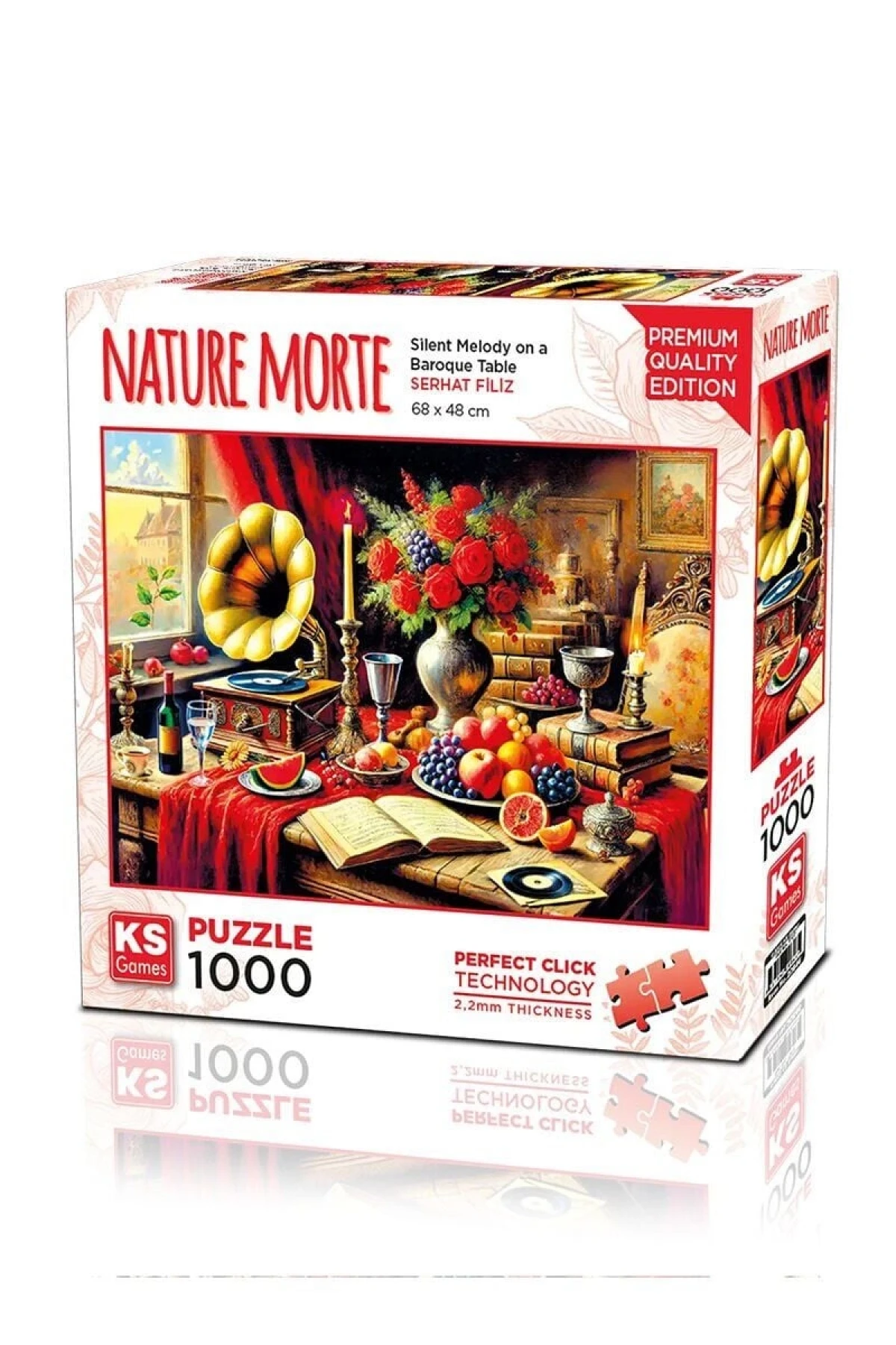 20846 PUZZLE 1000 Silent Melody on a Baroque Table