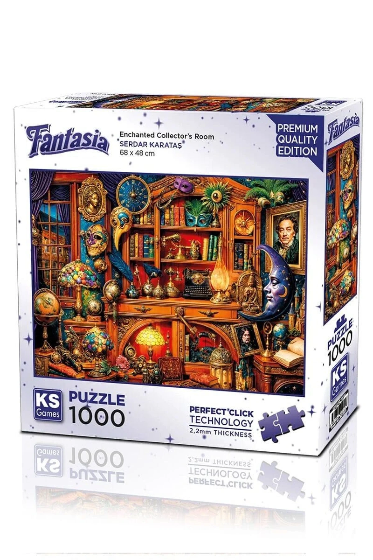 20853 PUZZLE 1000 ENCHANTED COLLERTORS ROOM