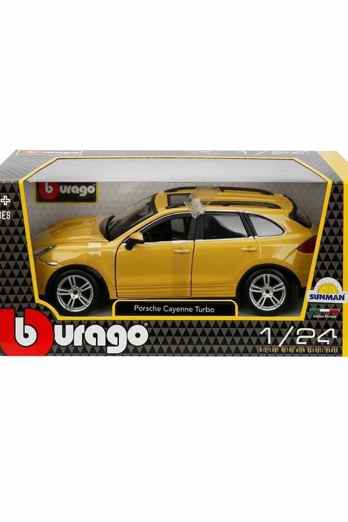 21056 1:24 Porsche Cayenne Turbo Plus Model Araba -Sunman