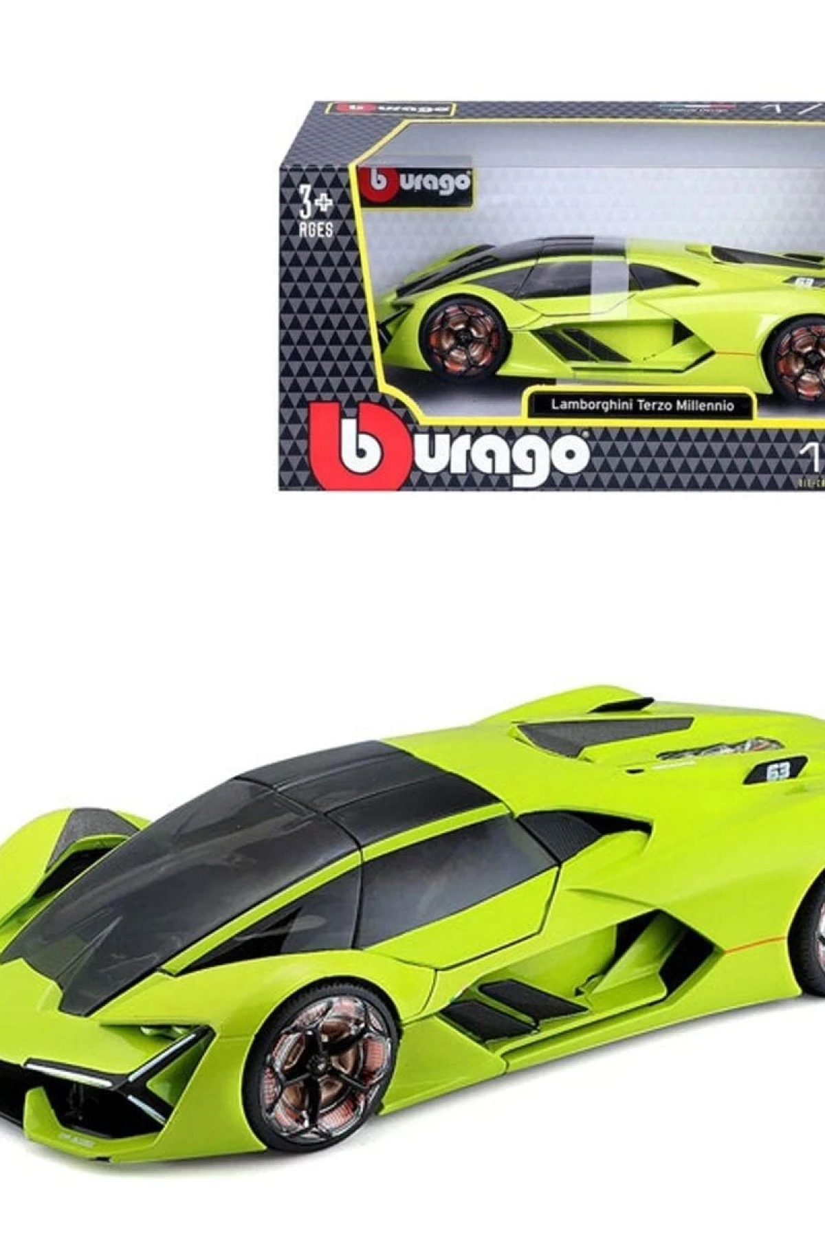 21094 Burago 1:24 Lamborghini Terzo Millennio Model Araba