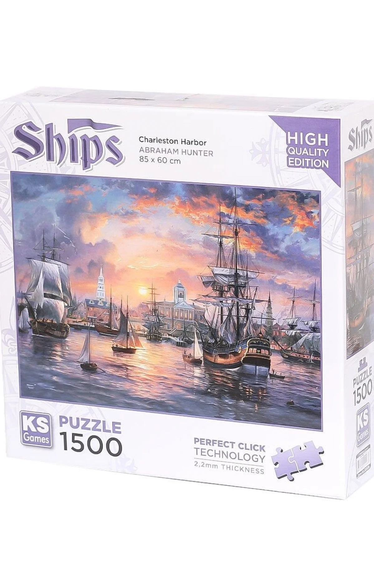 22026 Charleston Harbor 1500 Parça -Ks Puzzle