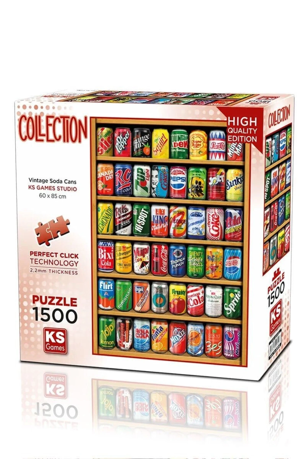 22042 PUZZLE 1500 VİNTAGE SODA CANS