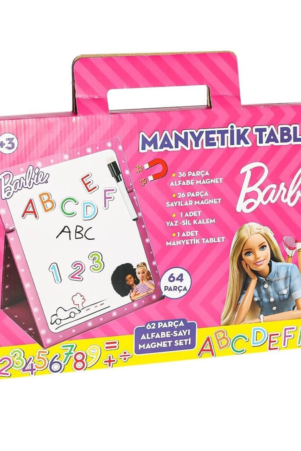 2229 BARBİE MAGNETLİ SET 62 PARÇA