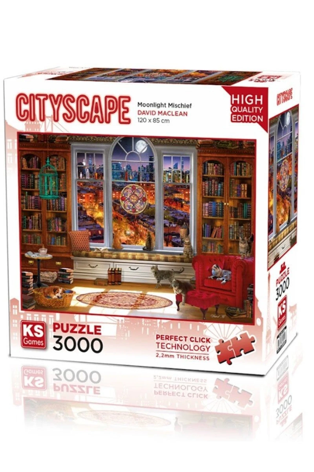 23020 Moonlight Mischief  3000 Parça Puzzle -KS Puzzle
