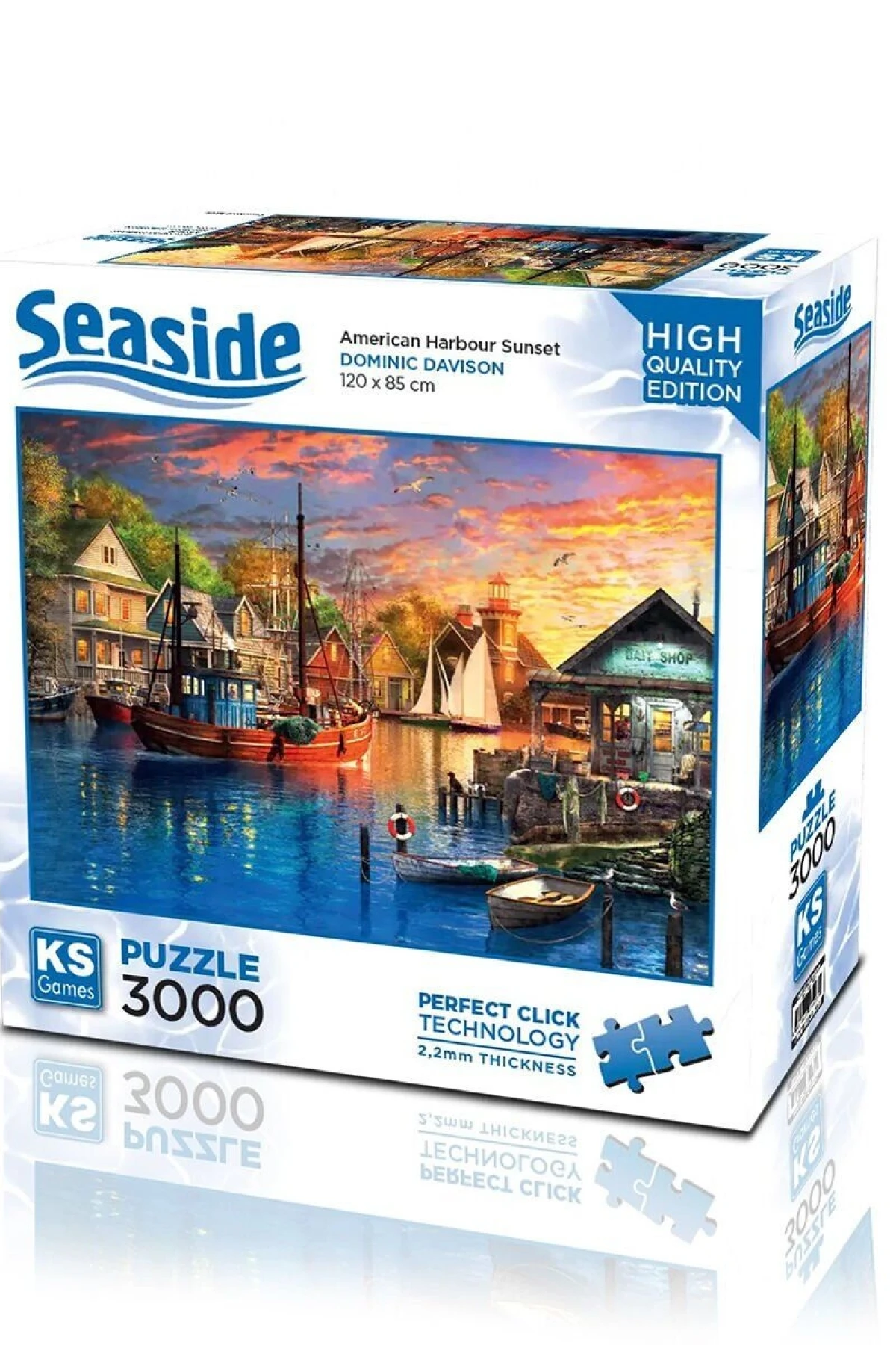 23023 PUZZLE 3000 American Harbour Sunset