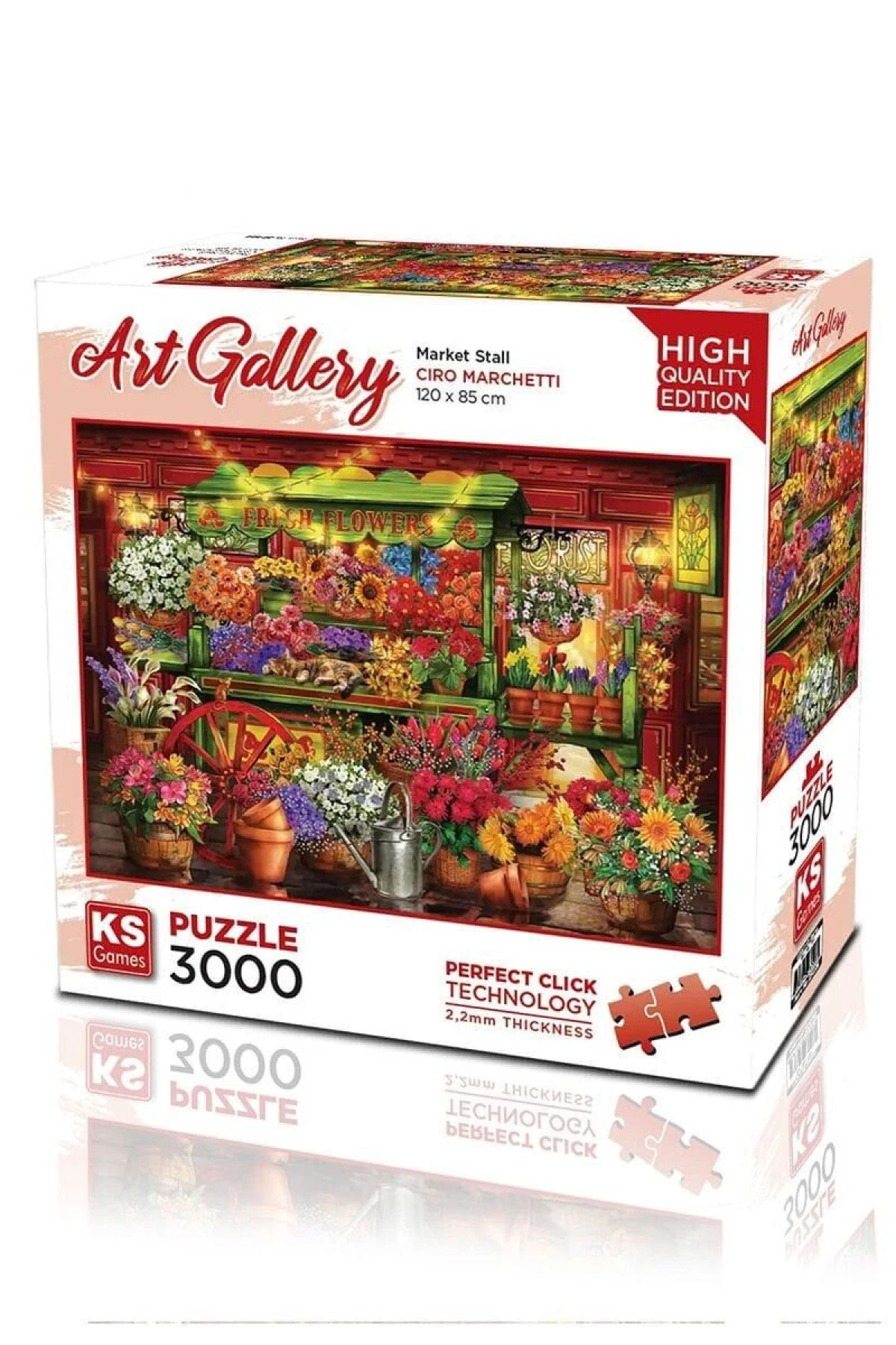 23026 PUZZLE 3000 Market Stall