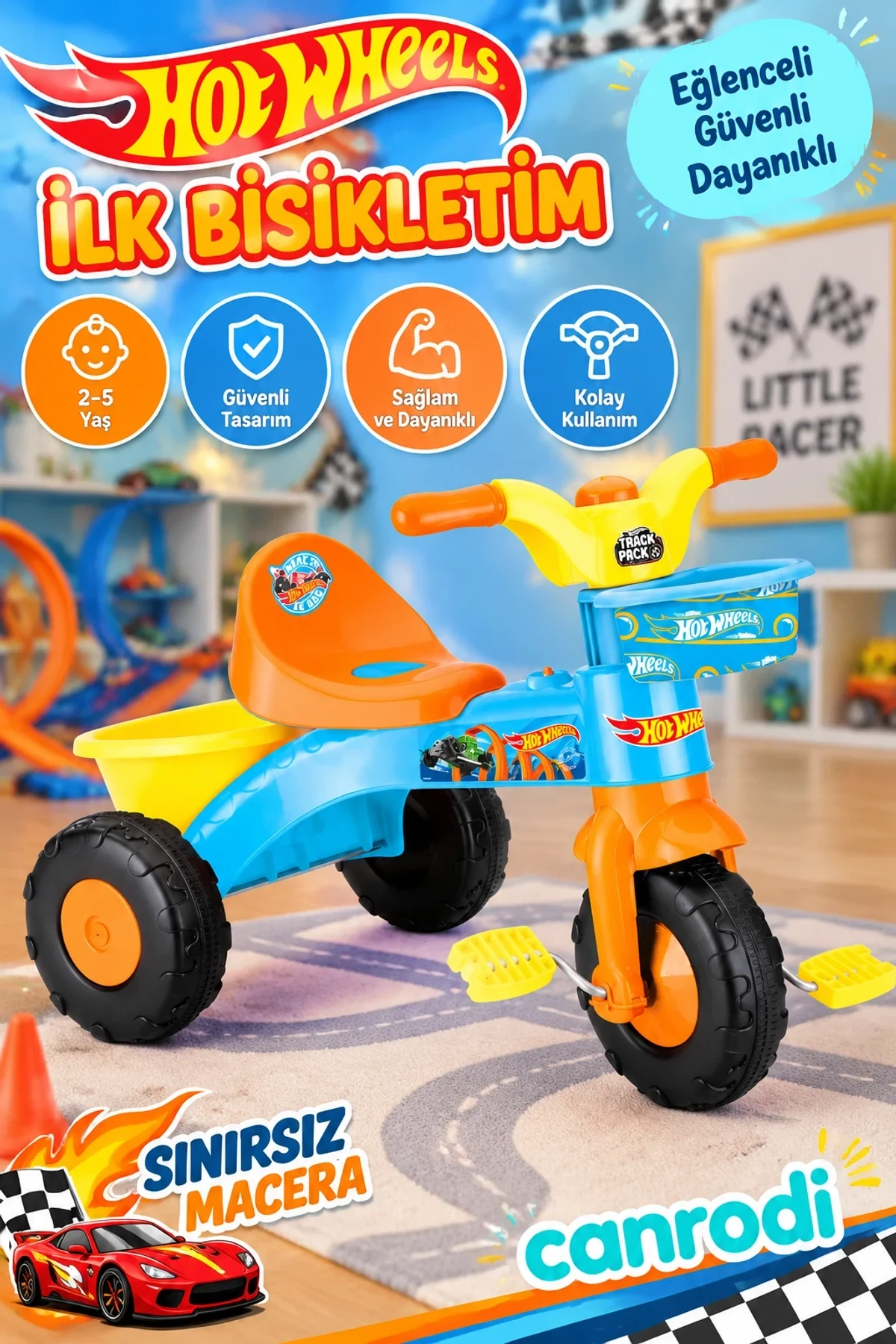 2306 HOT WHEELS İLK BİSİKLETİM