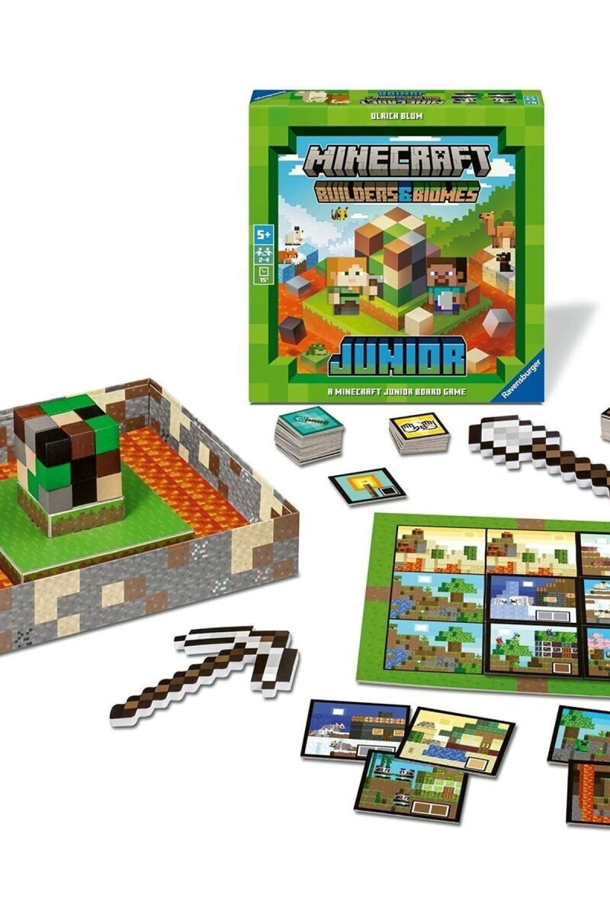 247509 Ravensburger - Minecraft Junior Kutu Oyunu