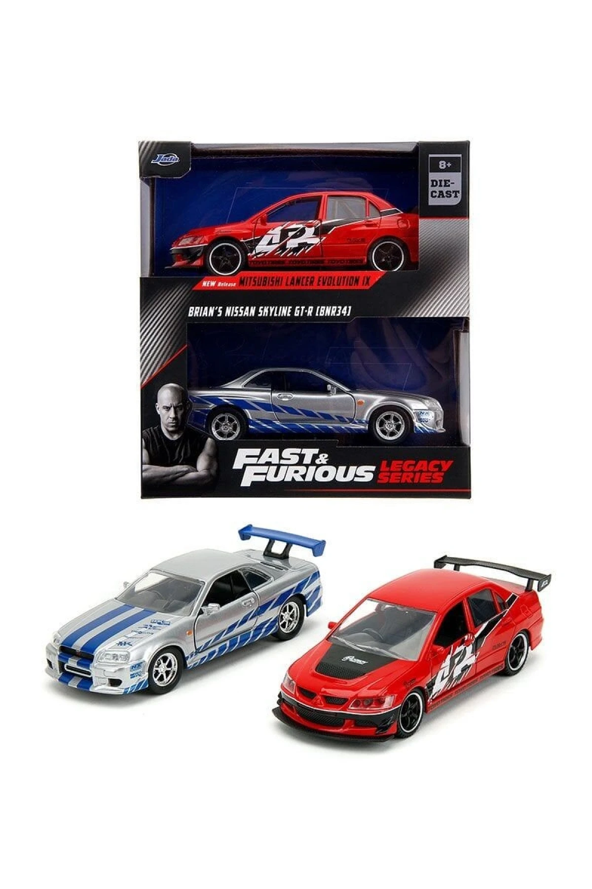 253202019 Fast Furious Twin Pack  1:32