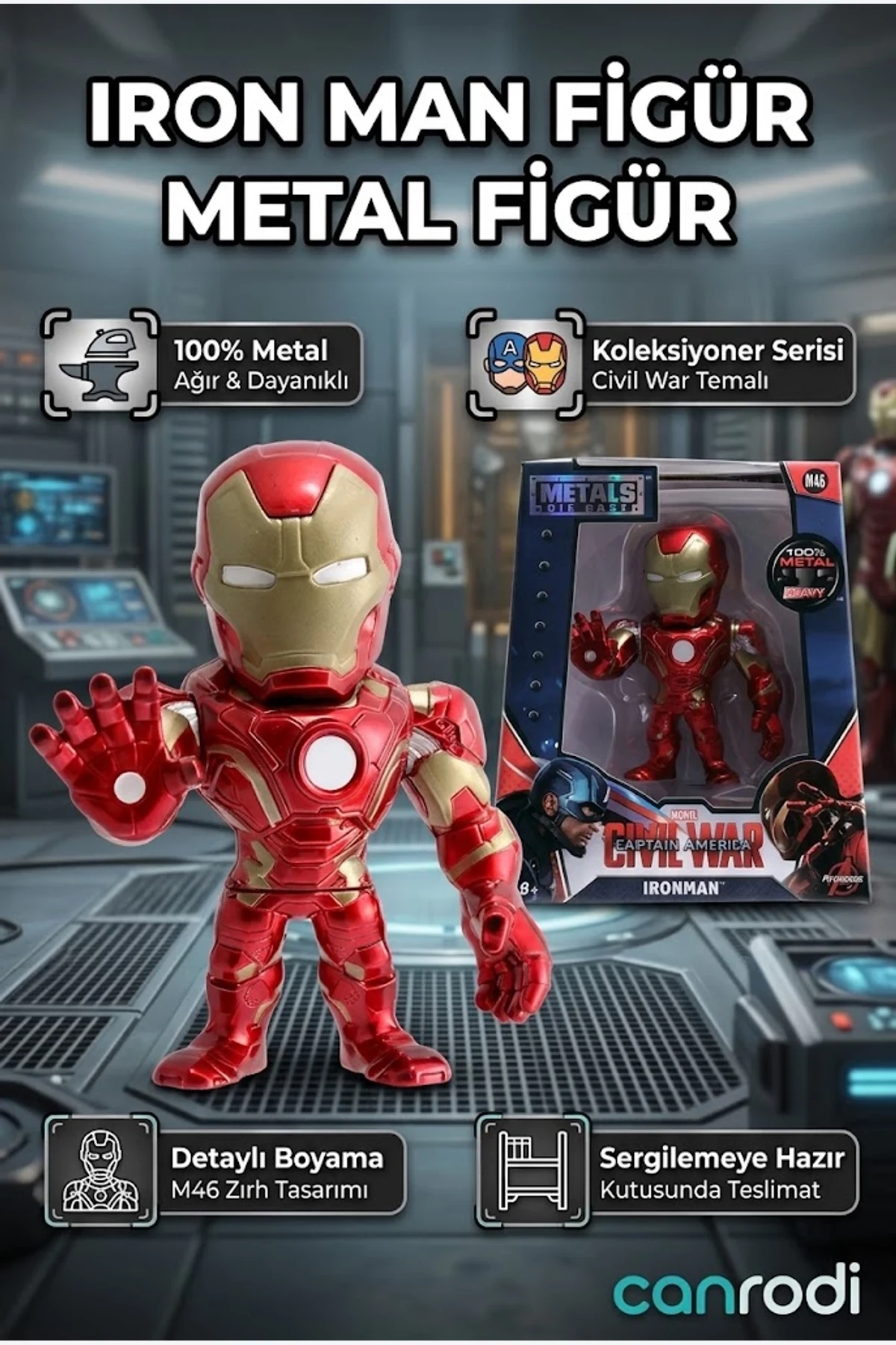253221010 MARVEL 4 IRONMAN FİGURE