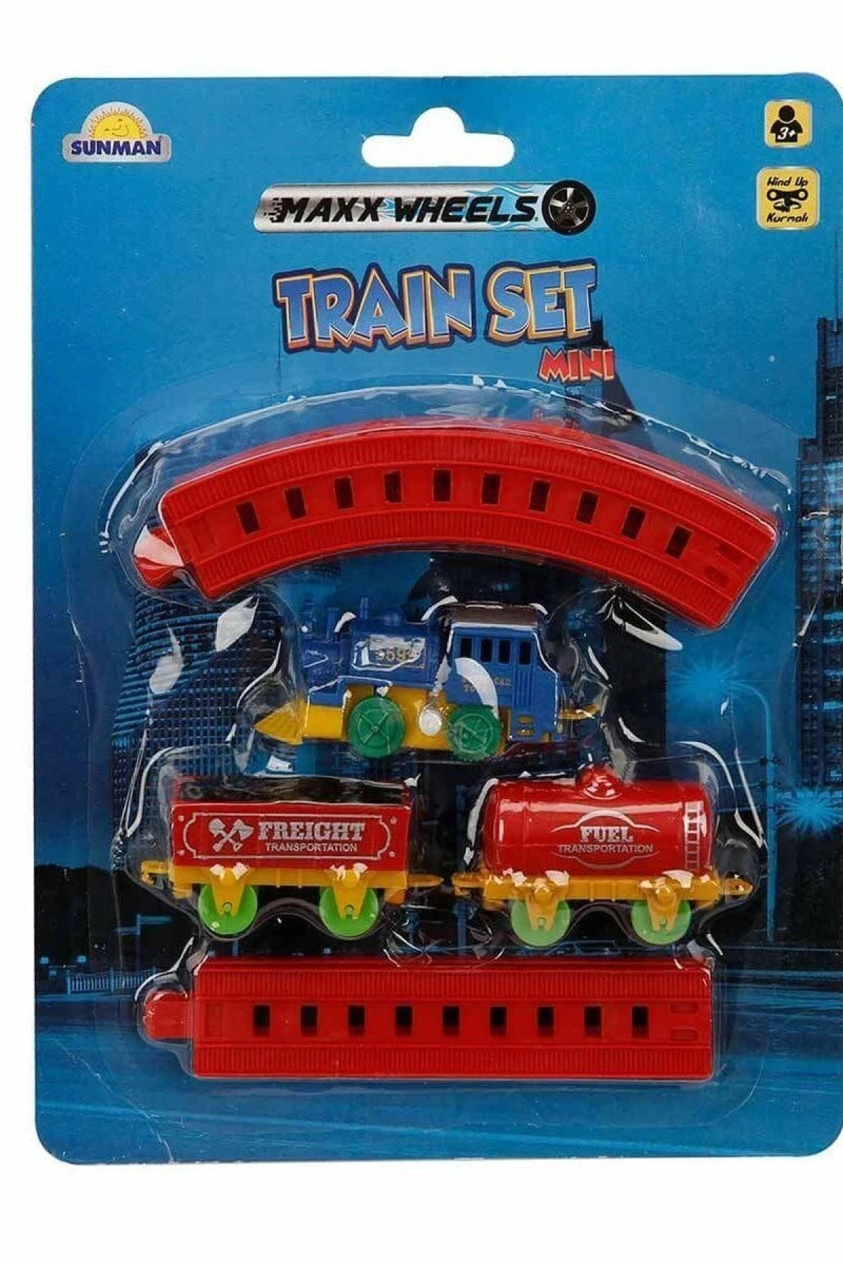 2559 Maxx Wheels Mini Tren Seti 11 Parça -Sunman