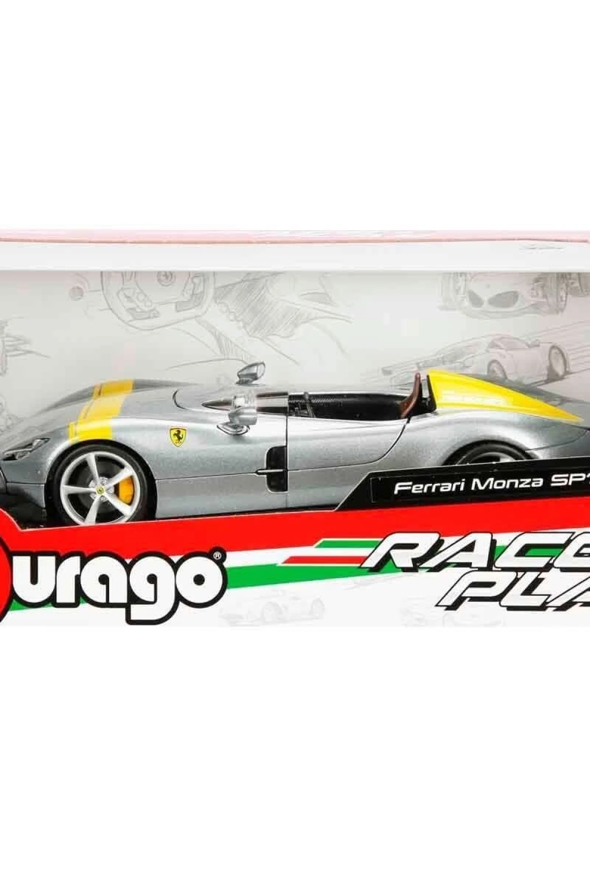 26027 1:24 Ferrari Formula 1 Monza SP1 Model Araba -Sunman