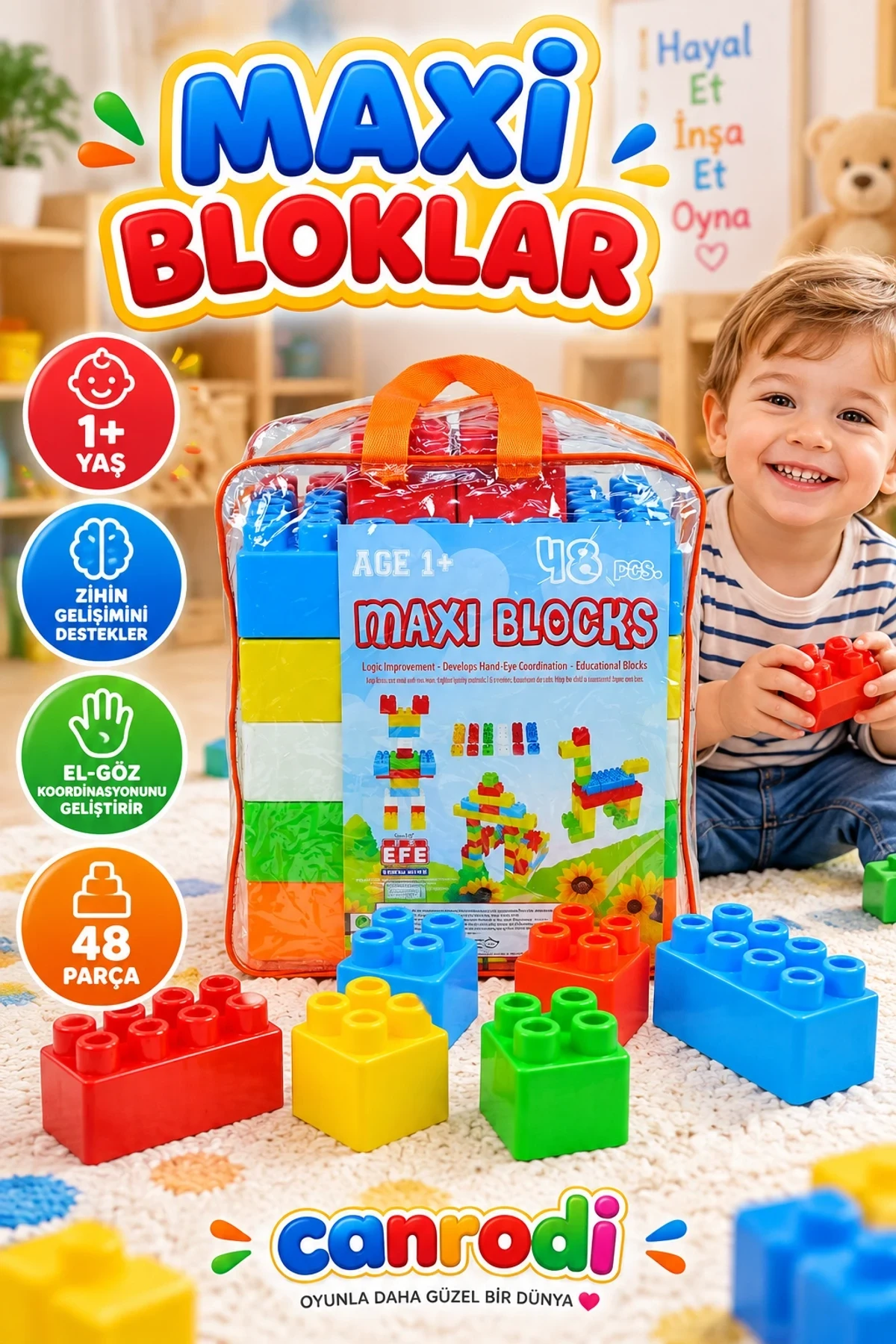 301 48 PARÇA MAXİ BLOKLAR