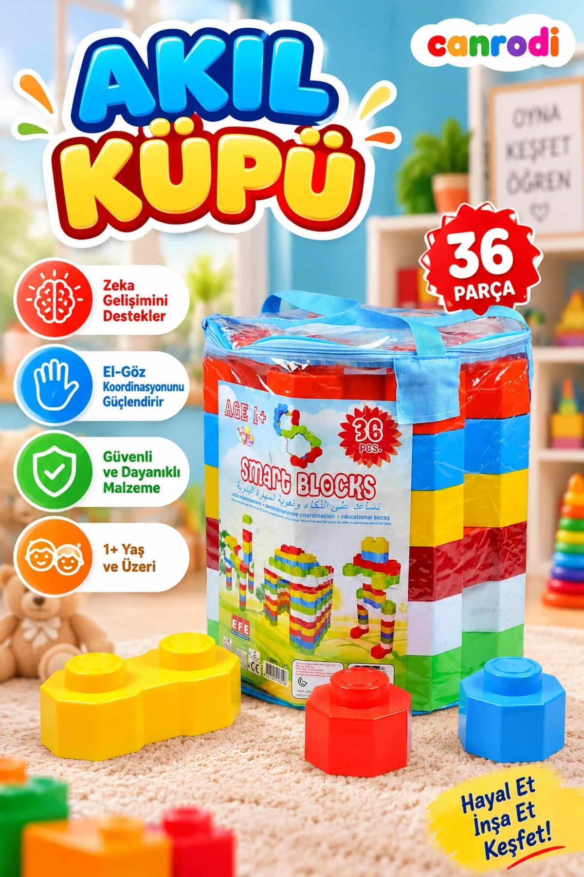310 Efe, AKIL KÜPÜ 36 PARÇA