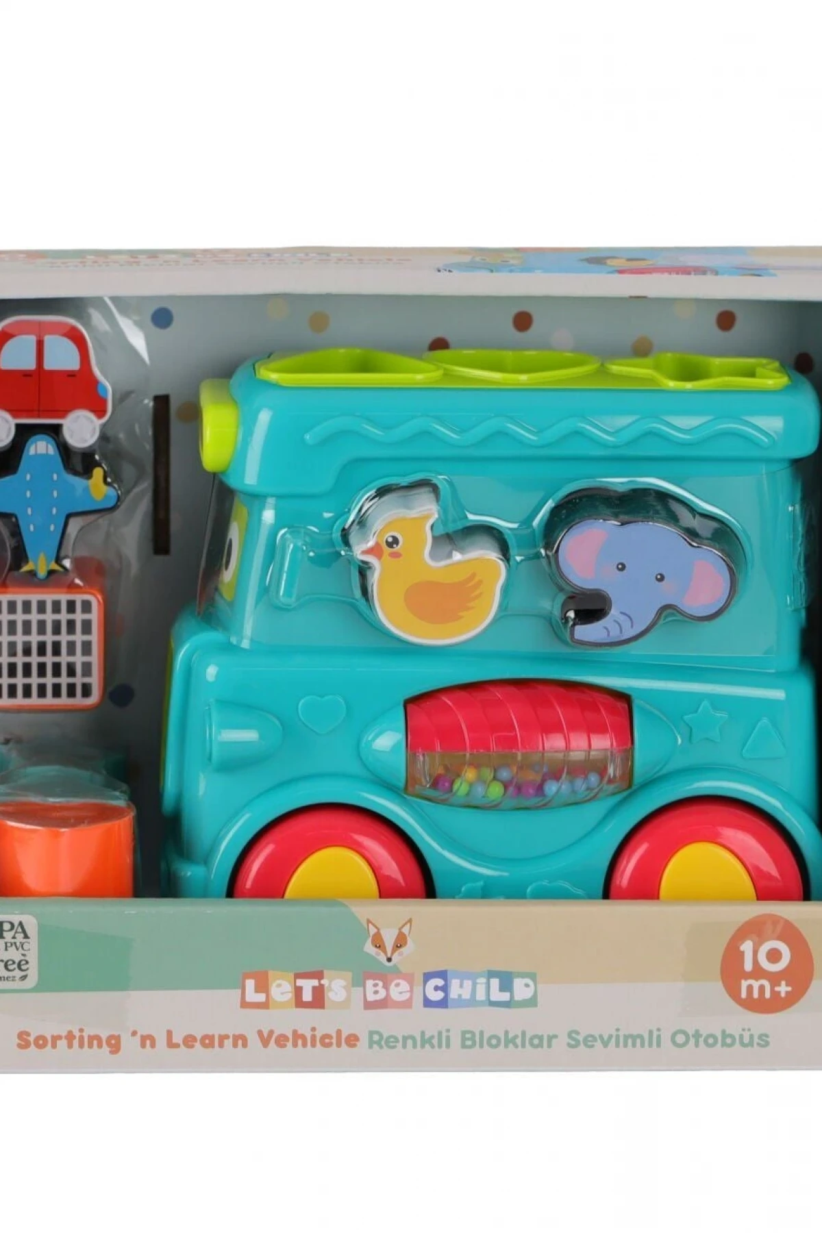 31084 LC RENKLİ BLOKLAR SEVİMLİ OTOBÜS