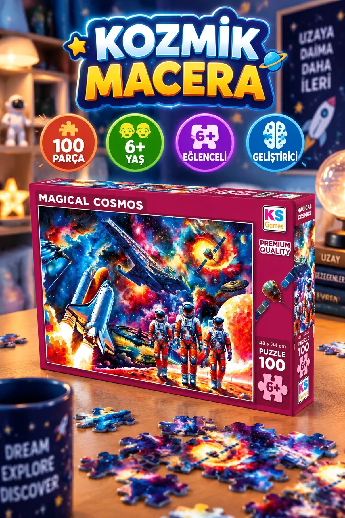 31506 MAGICAL COSMOS 100 PARÇA PUZZLE