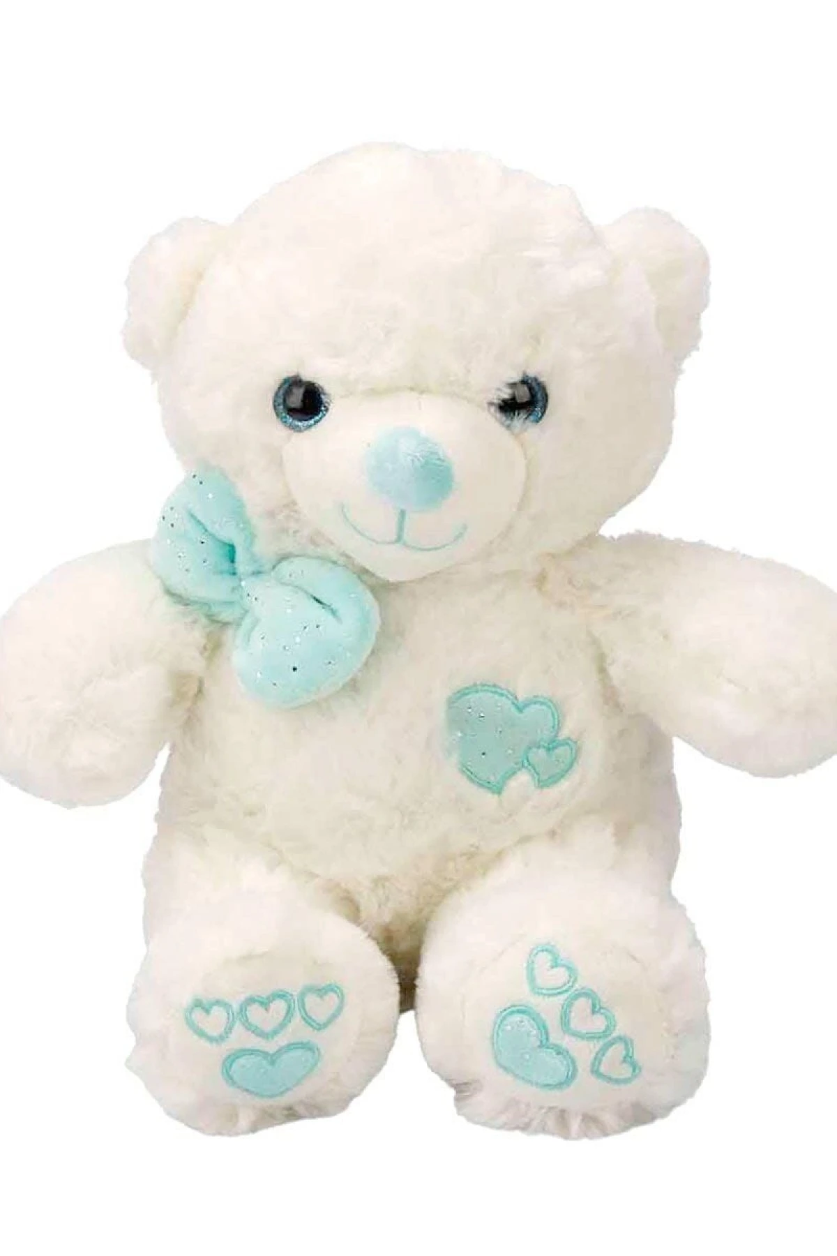 3186 Papyonlu Peluş Ayı 30 cm -Sunman
