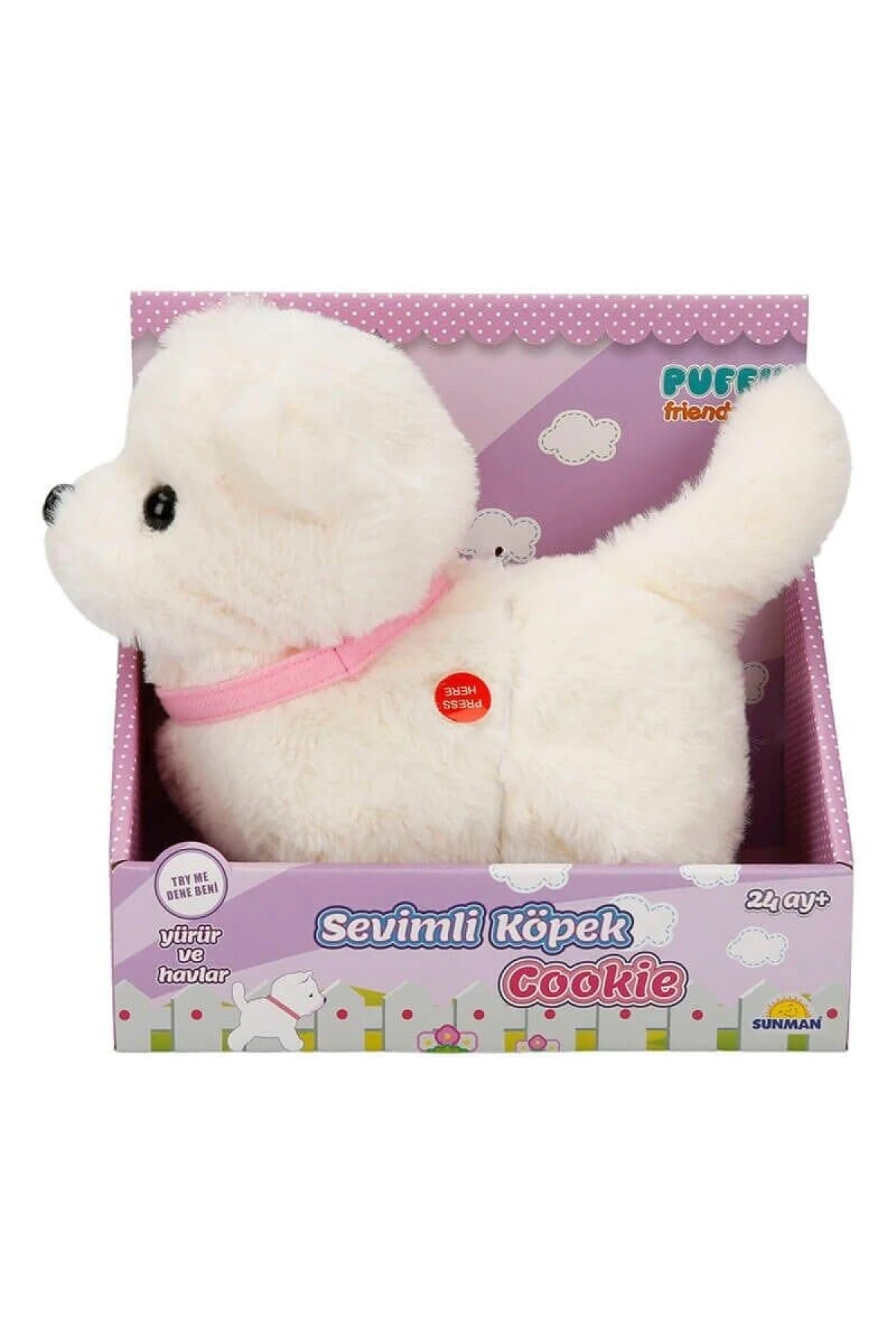 3376 Sevimli Köpek Cookie Sesli ve Hareketli -Sunman