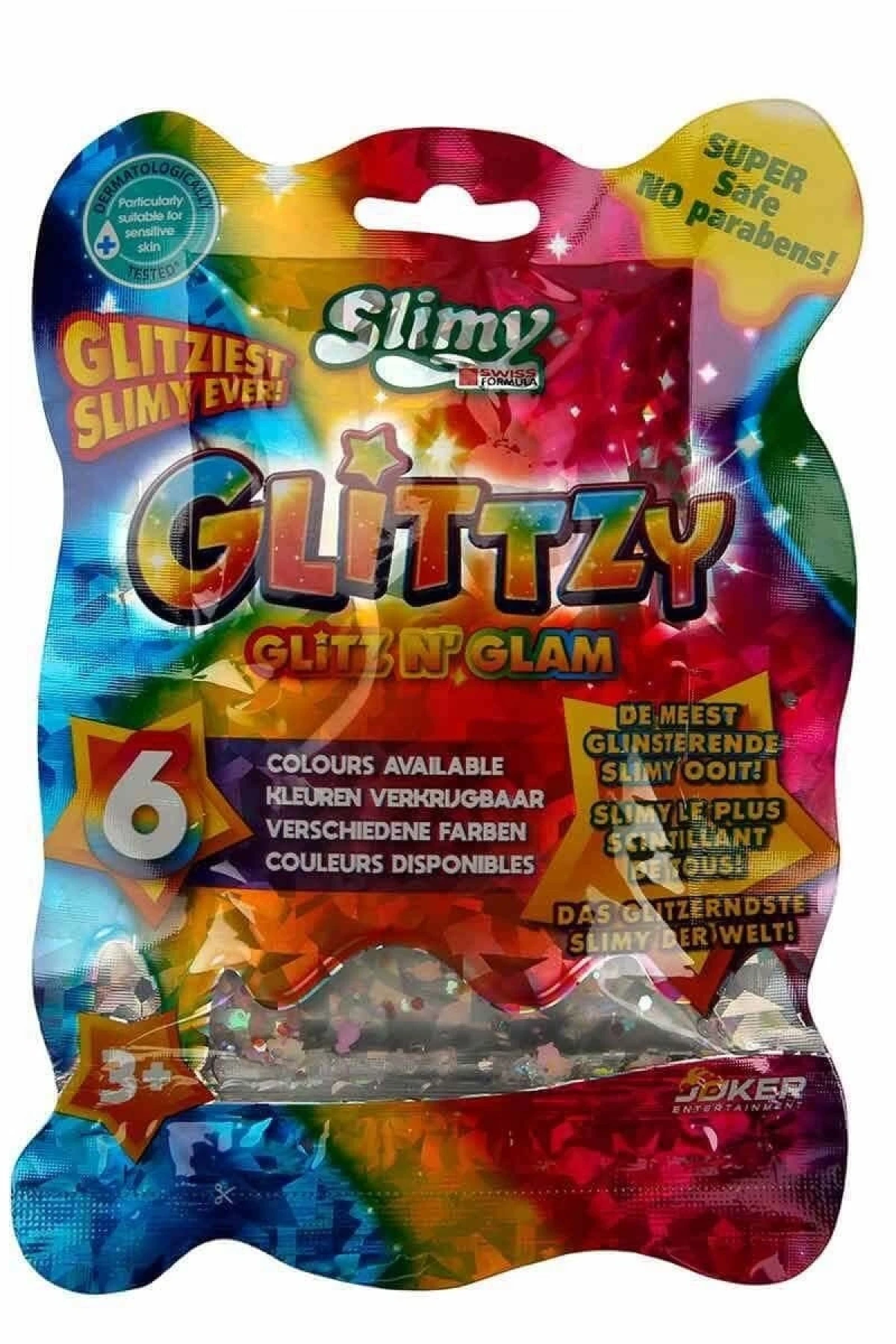 34025 SLİMY GLİTZY 10 RENK 90 GR