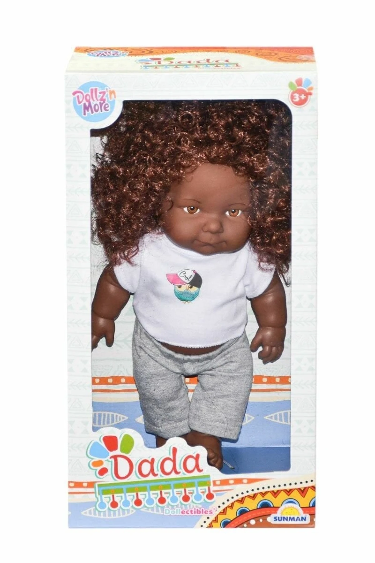 3530 Dada Et Bebek Saçlı 35 cm -Sunman