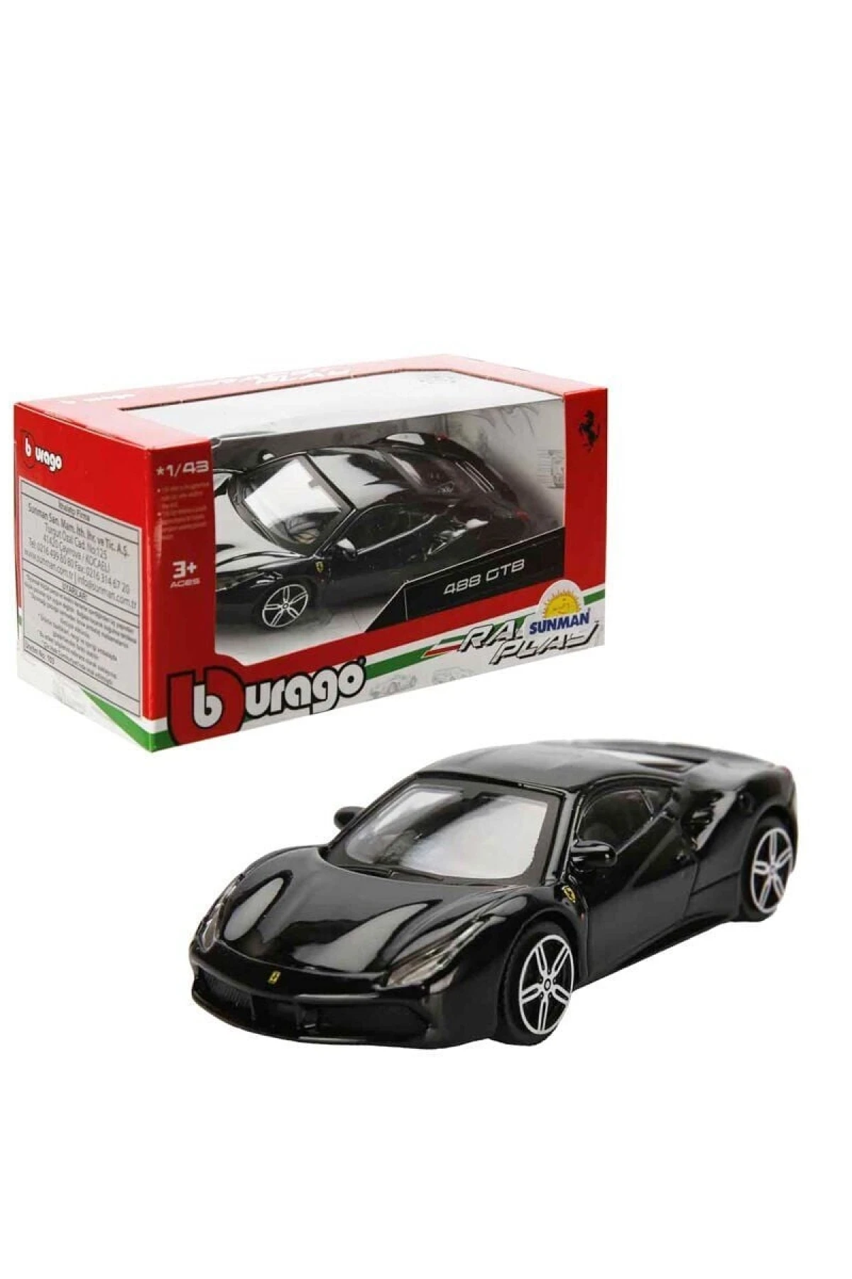 36000 Burago Race Play 1:43 Model Arabalar -Sunman