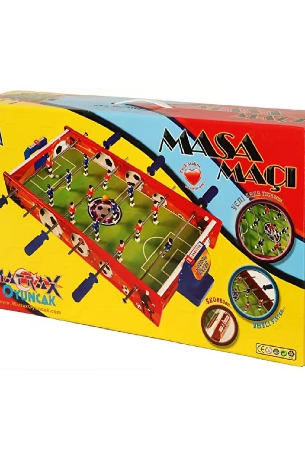 402 AHŞAP MASA MAÇI OYUNU (ORTA BOY)
