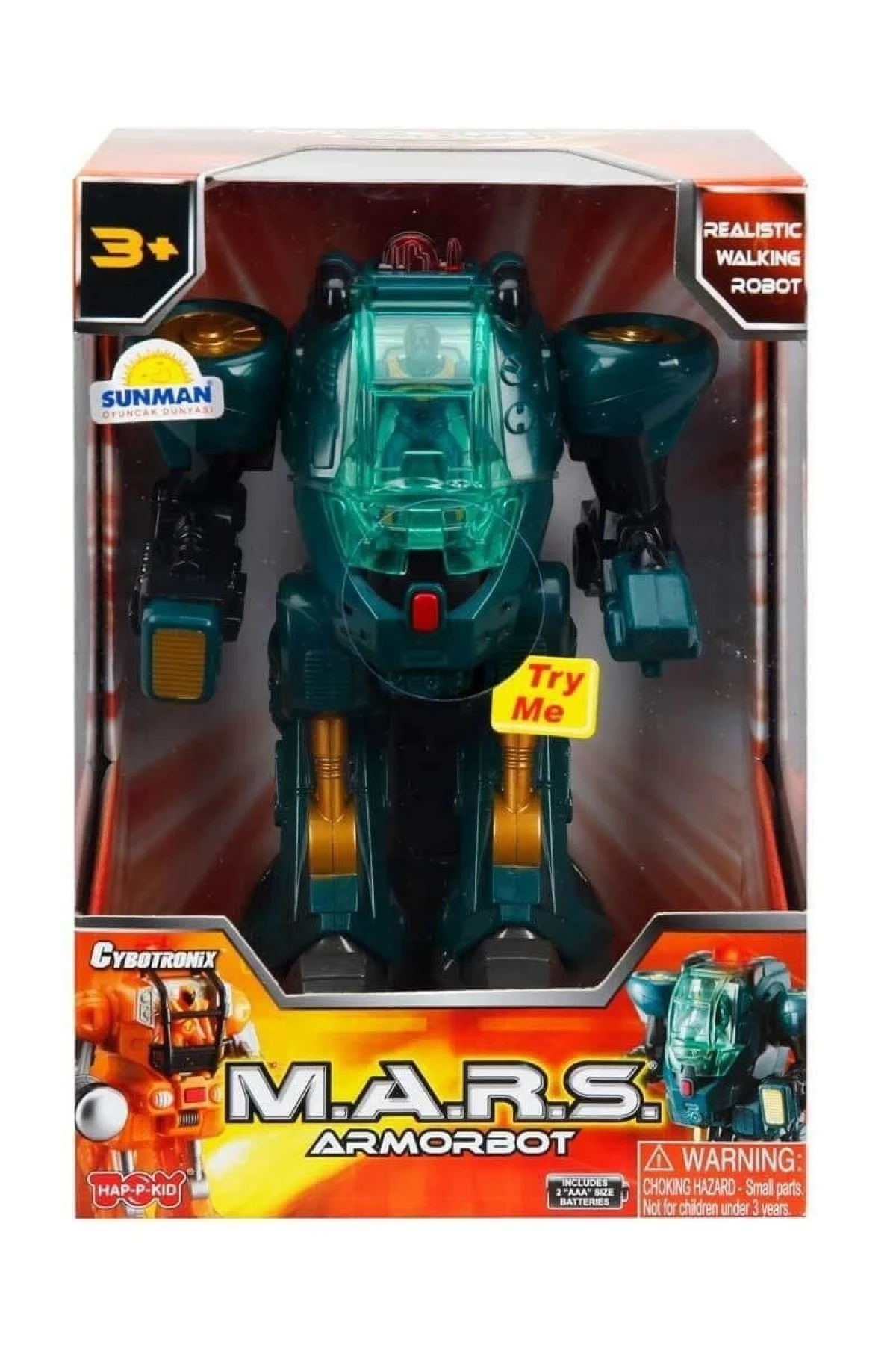 40497 M.A.R.S Sesli ve Işıklı Zırhlı Robot