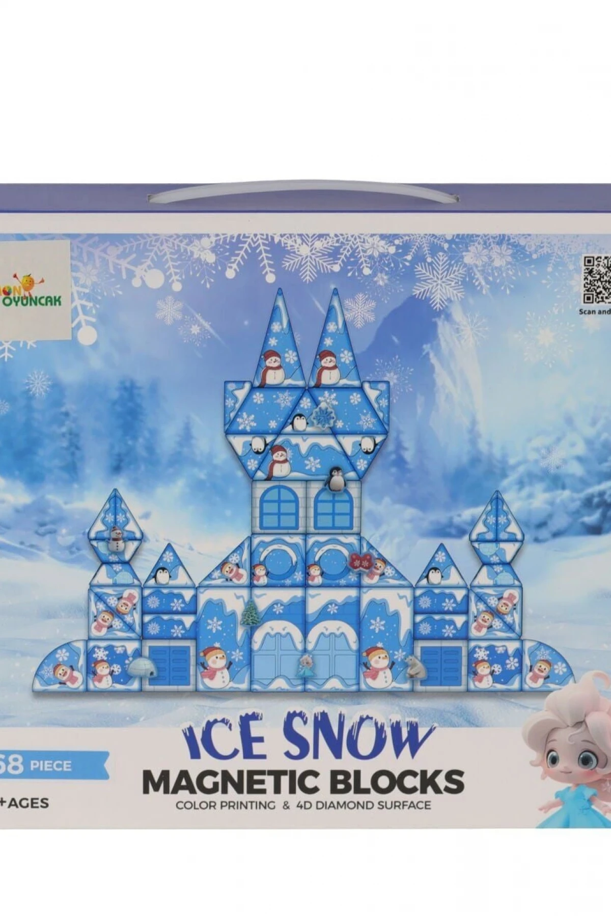 4404 MANYETİK PUZZLE 68 PARÇA