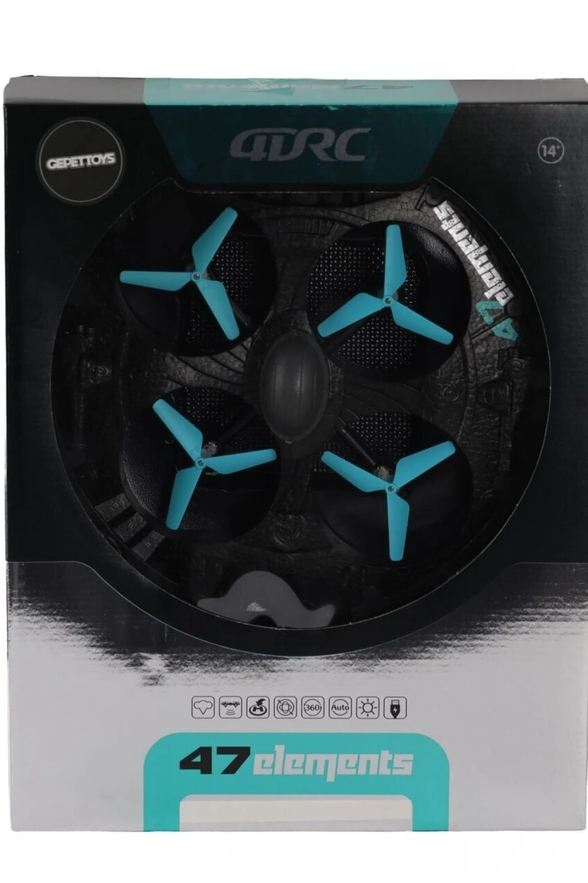 4D-V47 DUMAN ATAN LED IŞIKLI UFO DRON