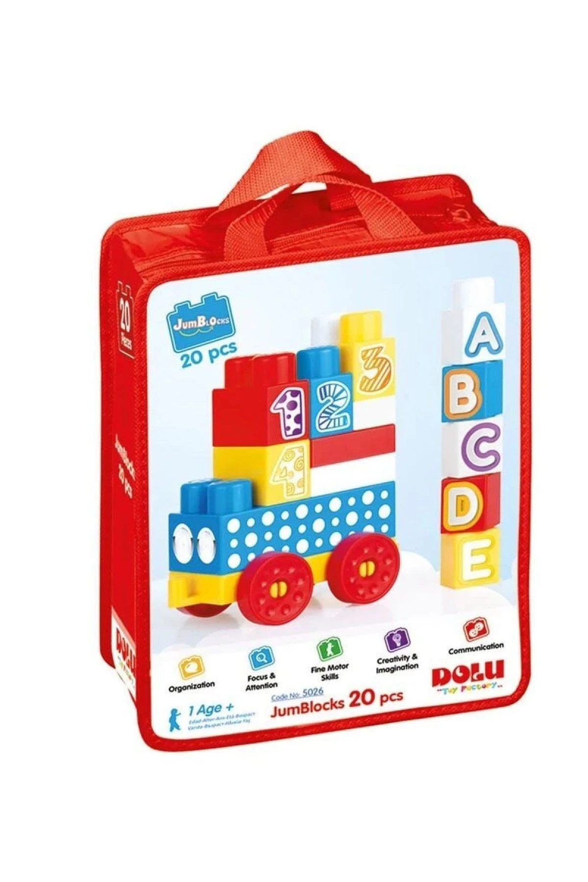 5026 OYUNCAK ÇANTALI MEGA BLOK 20 LI