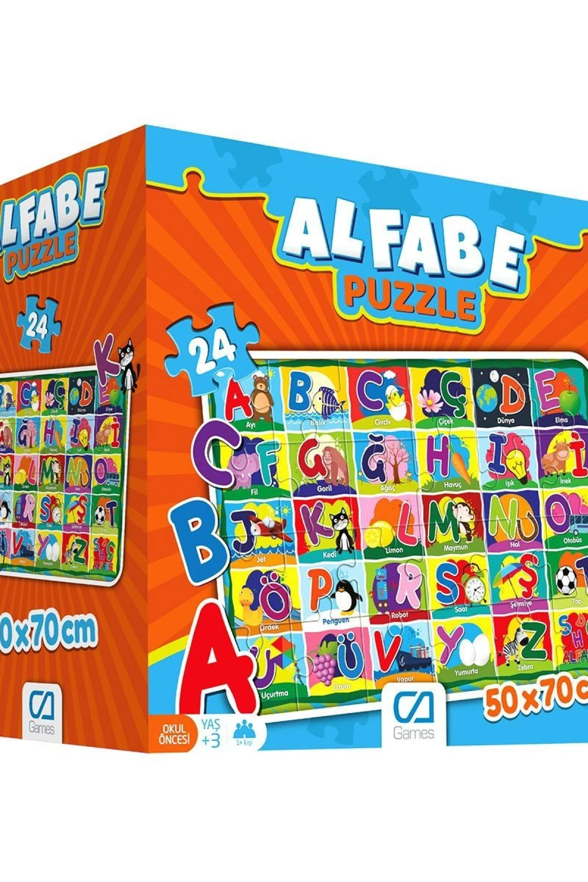 5027 ALFABE YER PUZZLE