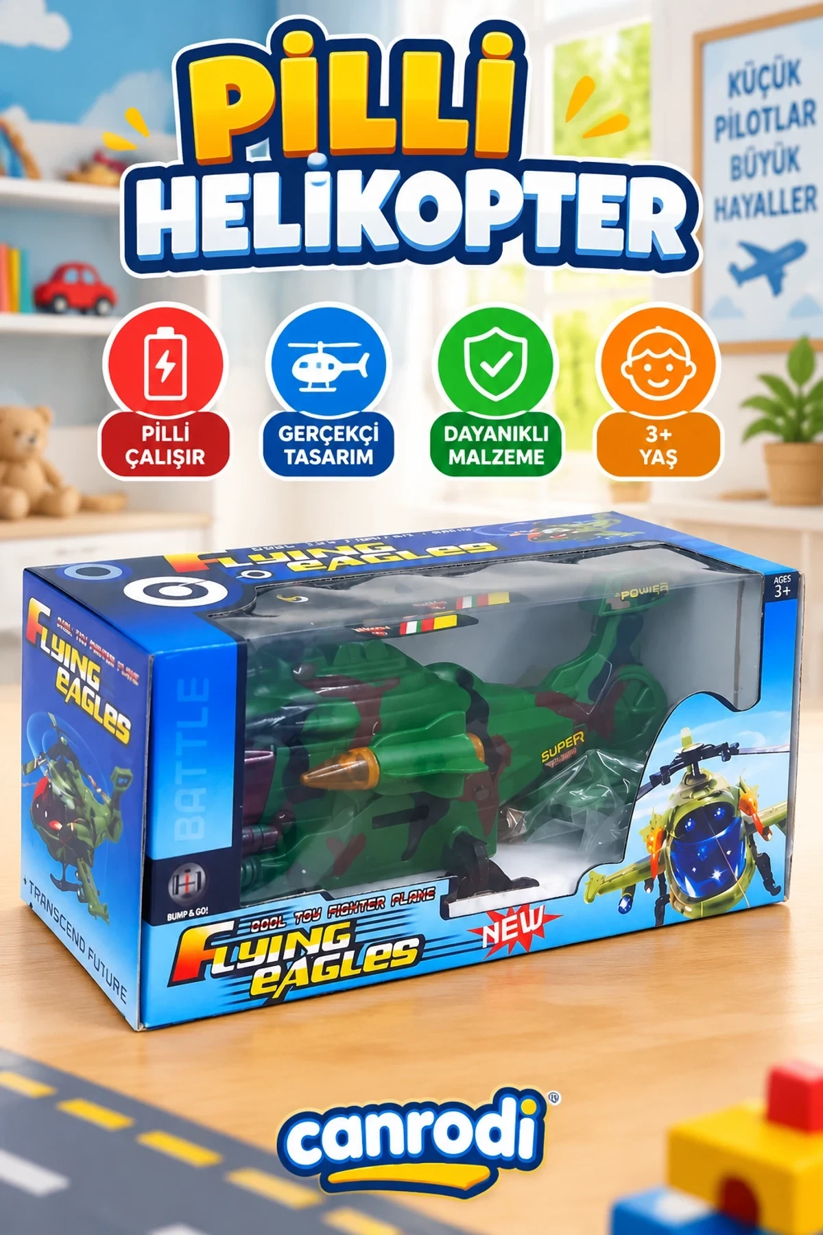 5599B KUTULU PİLLİ HELİKOPTER 36