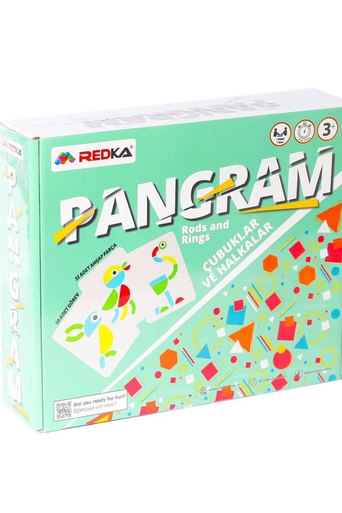 5646 Pangram Çubuklar ve Halkalar -Redka